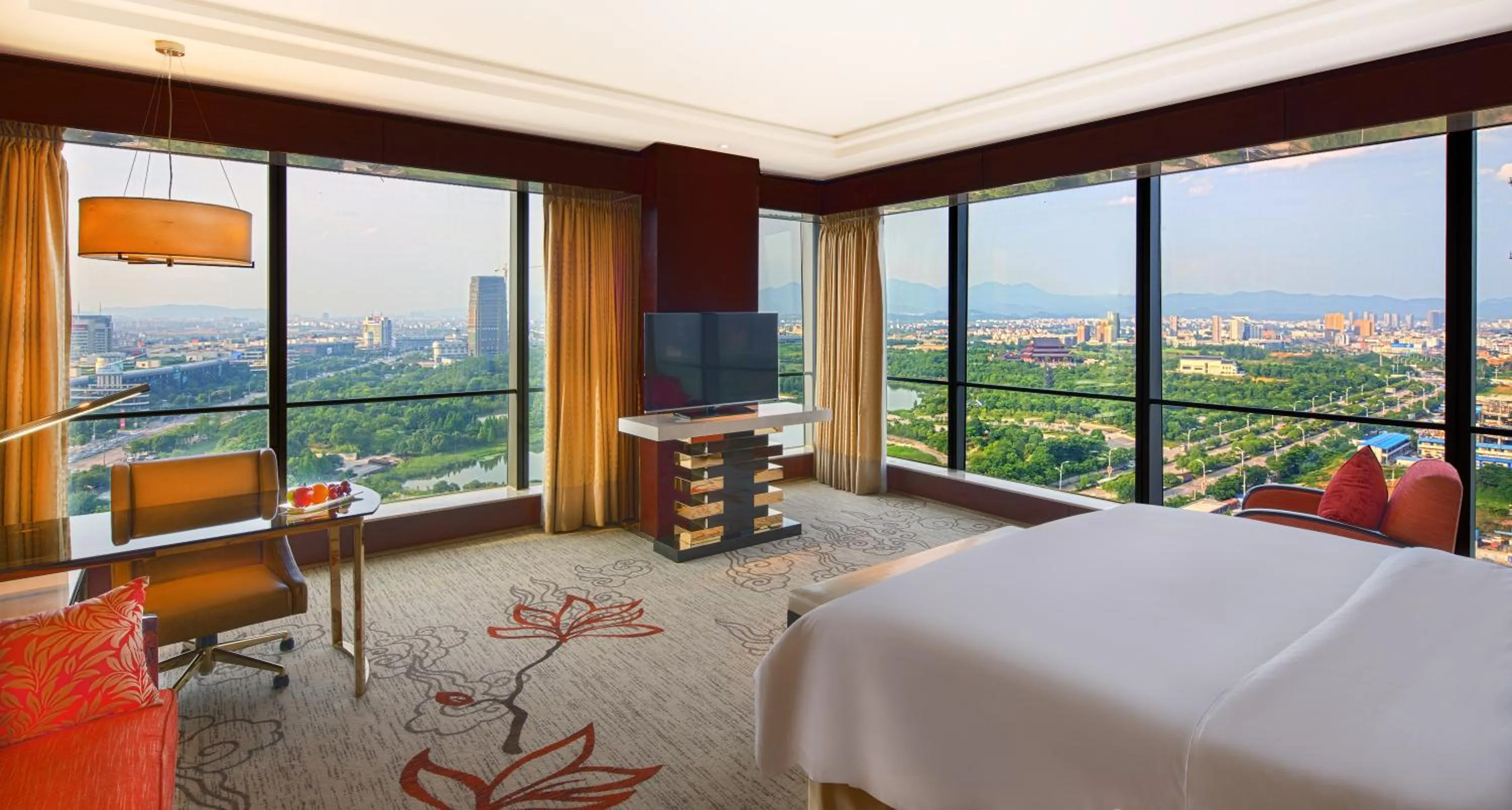 Bedroom, Bed in Sanding New Century Grand Hotel Yiwu