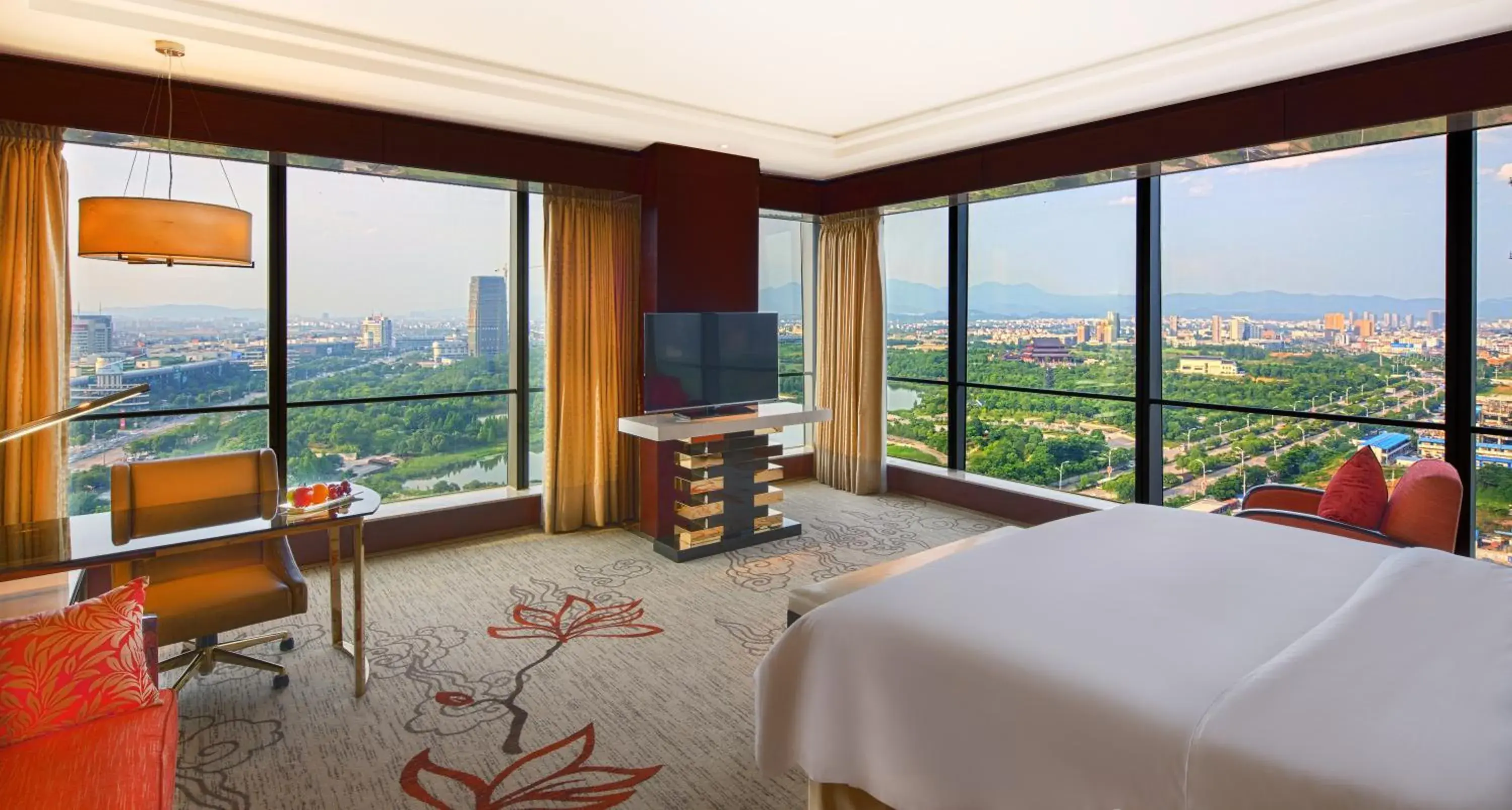 Bedroom, Bed in Sanding New Century Grand Hotel Yiwu Bedroom, Bed in Sanding New Century Grand Hotel Yiwu