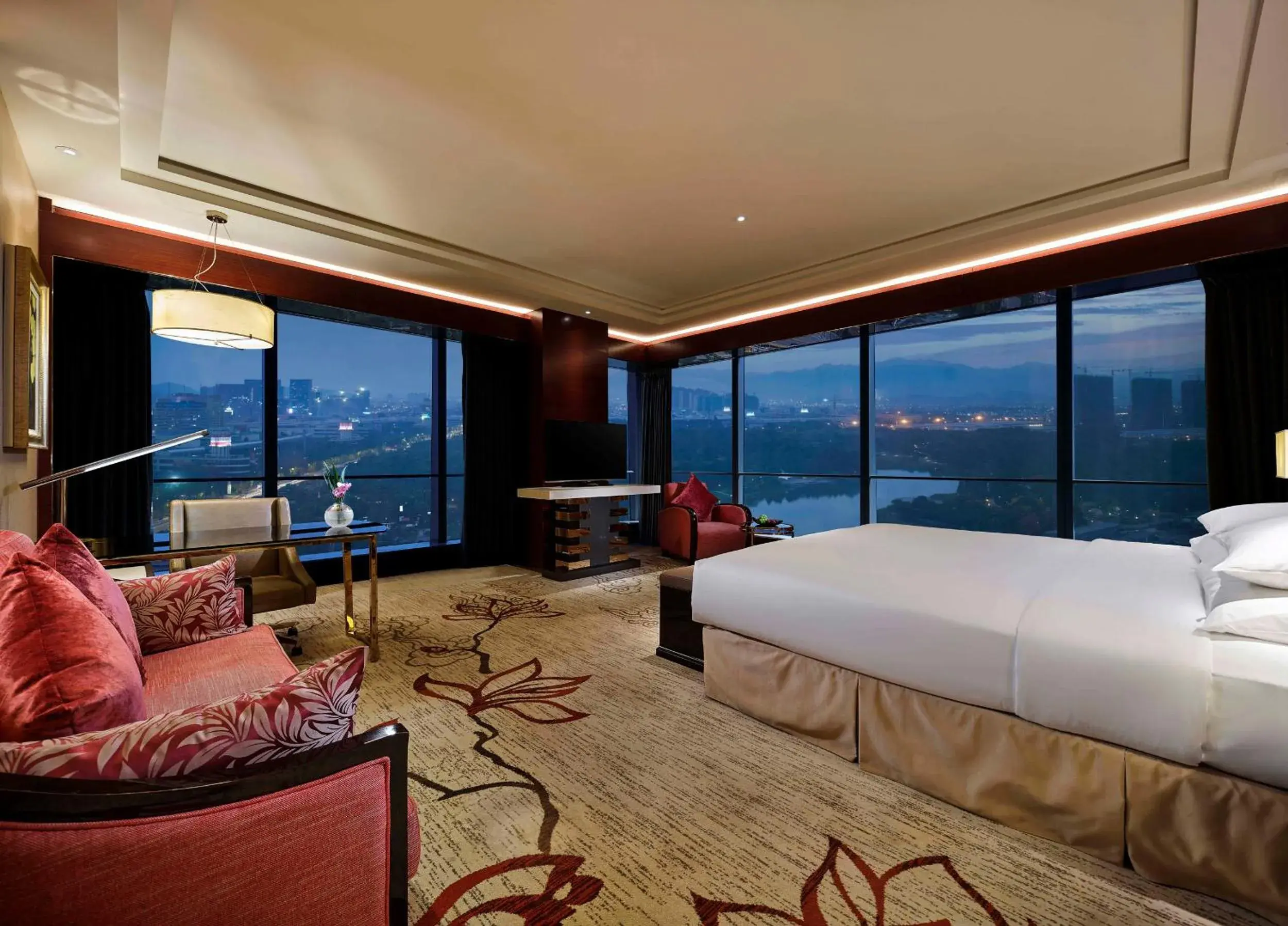 Photo of the whole room, Bed in Sanding New Century Grand Hotel Yiwu Photo of the whole room, Bed in Sanding New Century Grand Hotel Yiwu