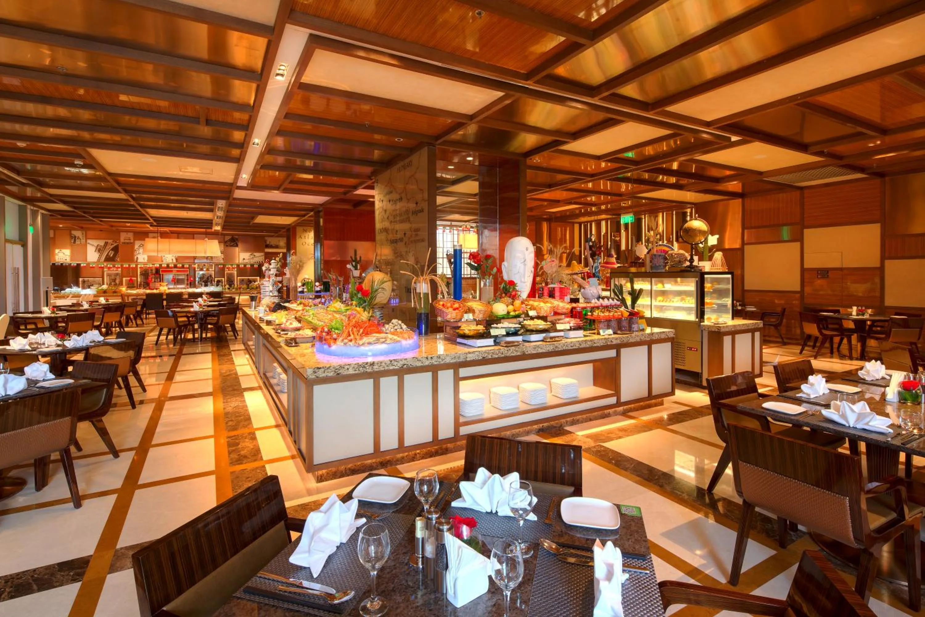 Restaurant/places to eat in Sanding New Century Grand Hotel Yiwu
