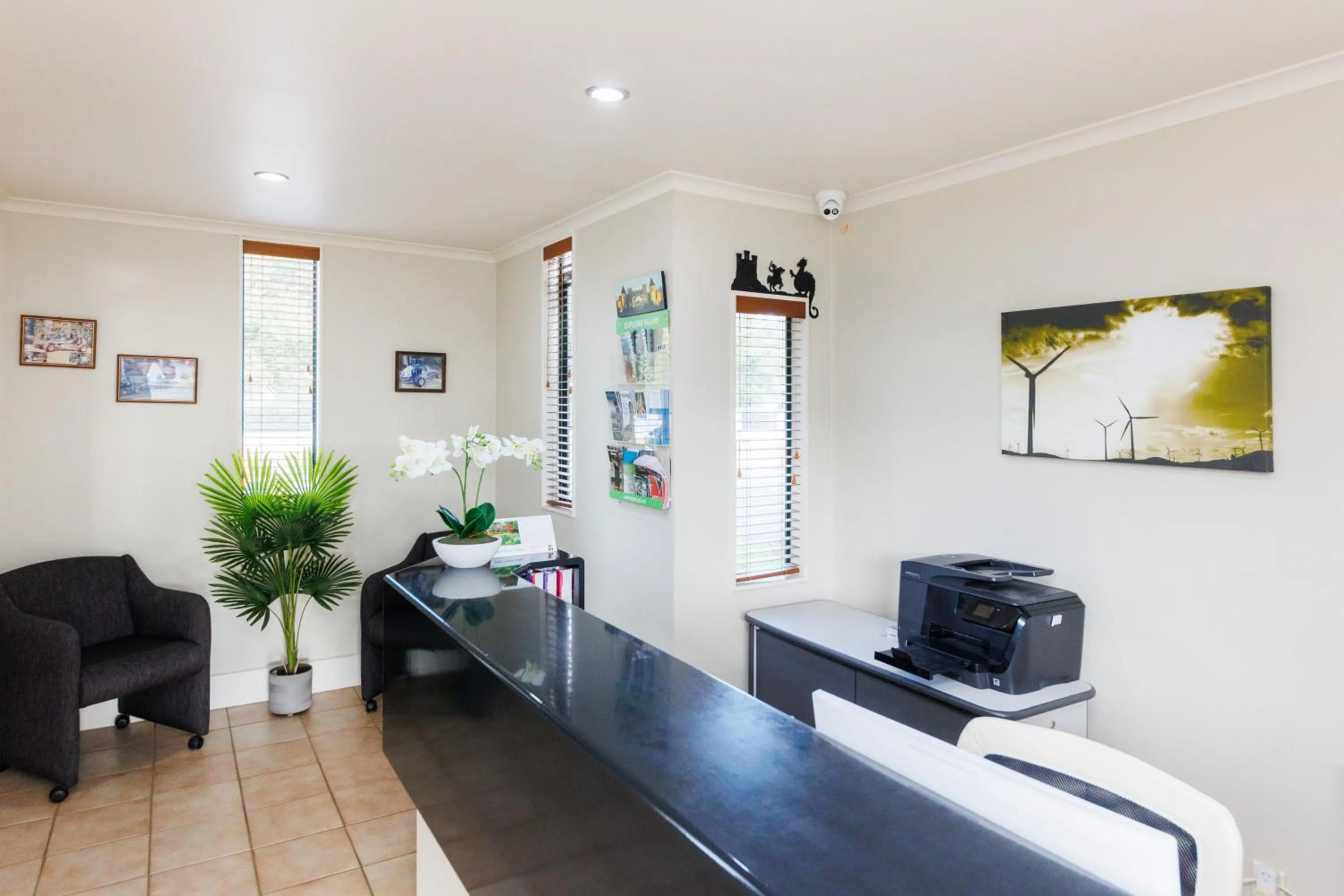 Lobby or reception in Camelot Motor Lodge and Conference Centre