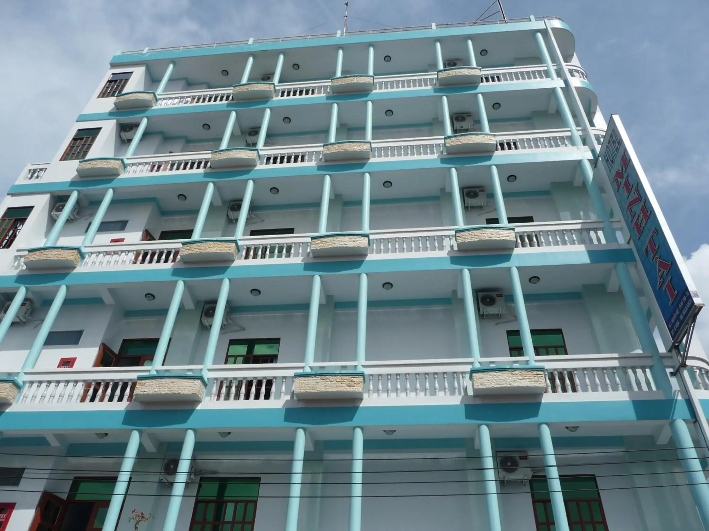 Bird's eye view in Minh Tai Hotel Bird's eye view in Minh Tai Hotel