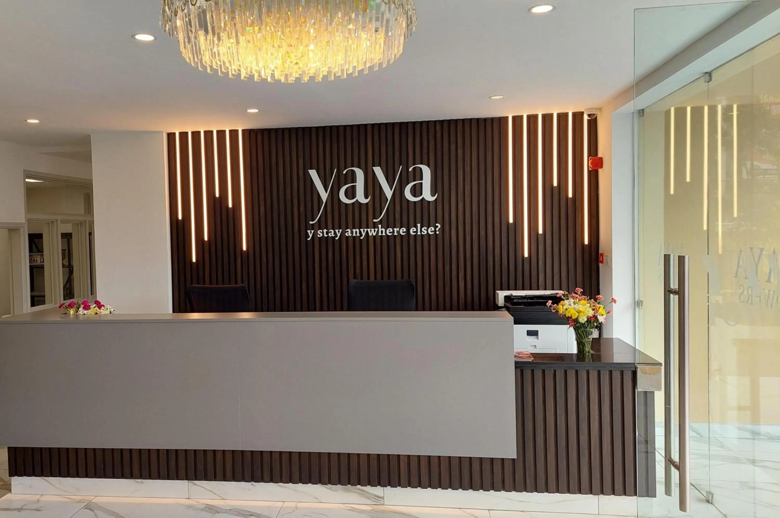 Lobby or reception in Yaya Hotel & Apartments