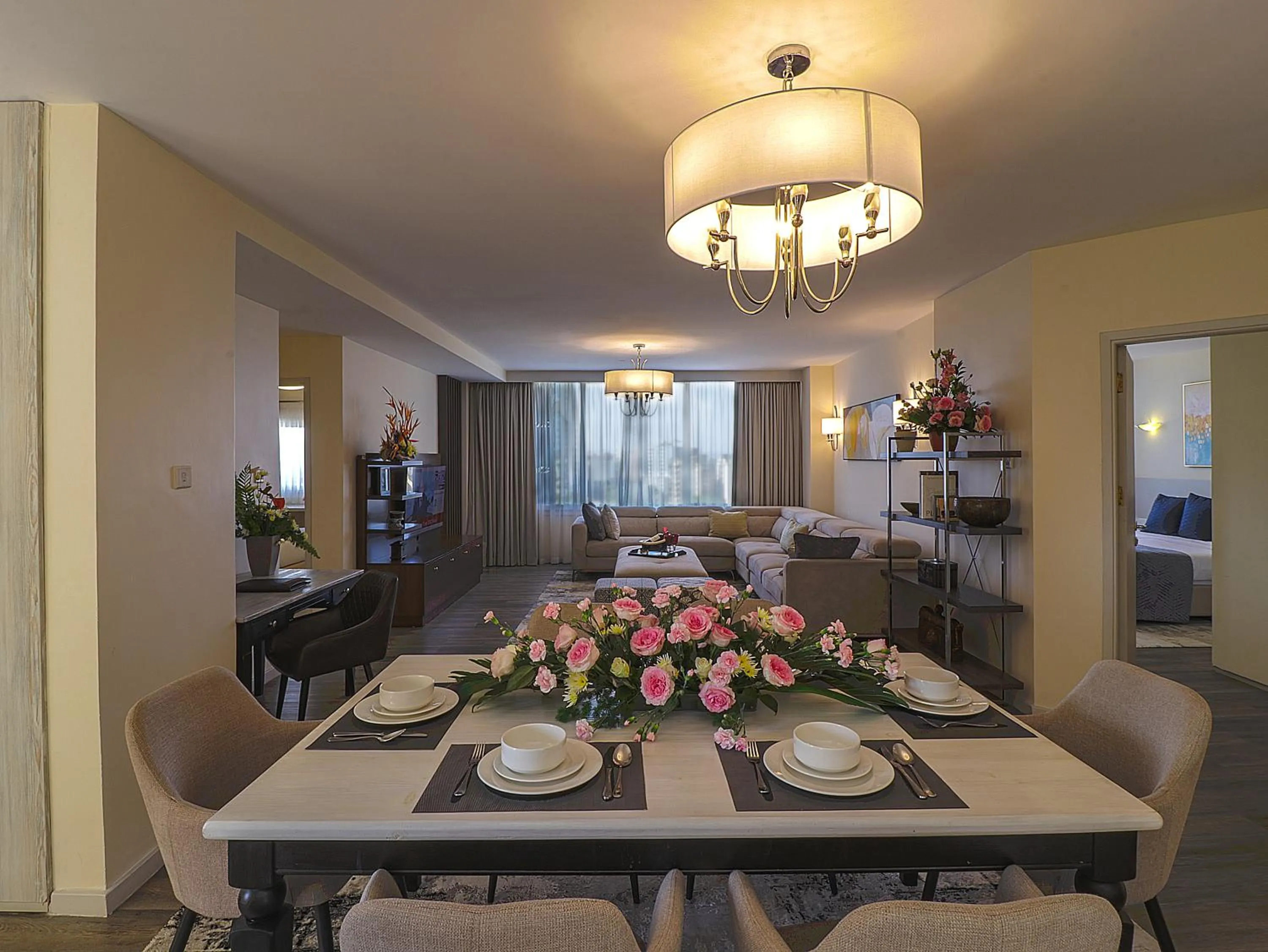 City view in Yaya Hotel & Apartments