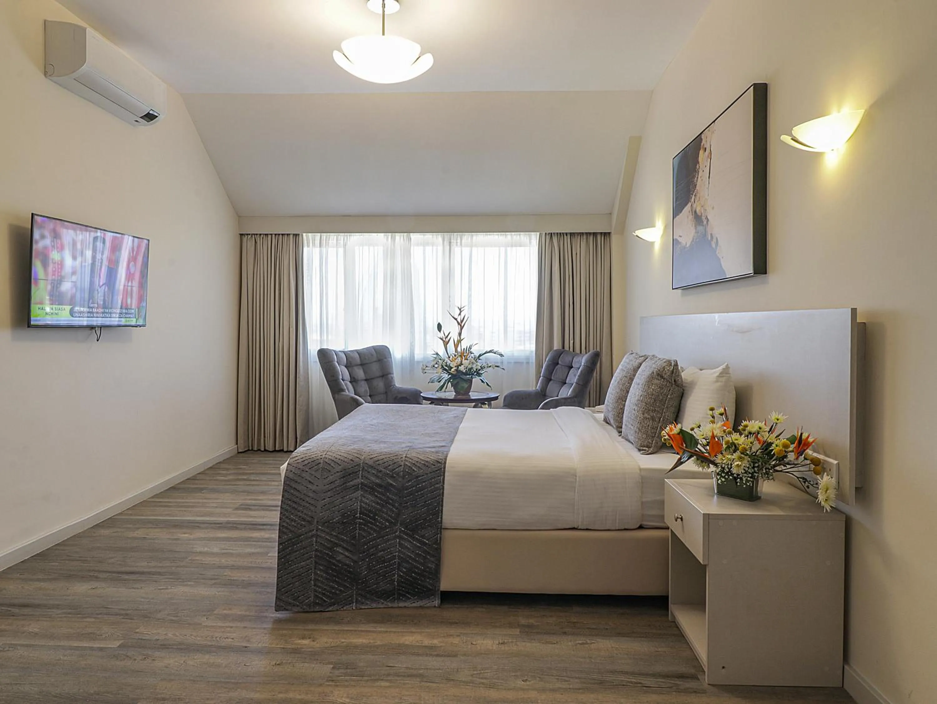 City view, Bed in Yaya Hotel & Apartments