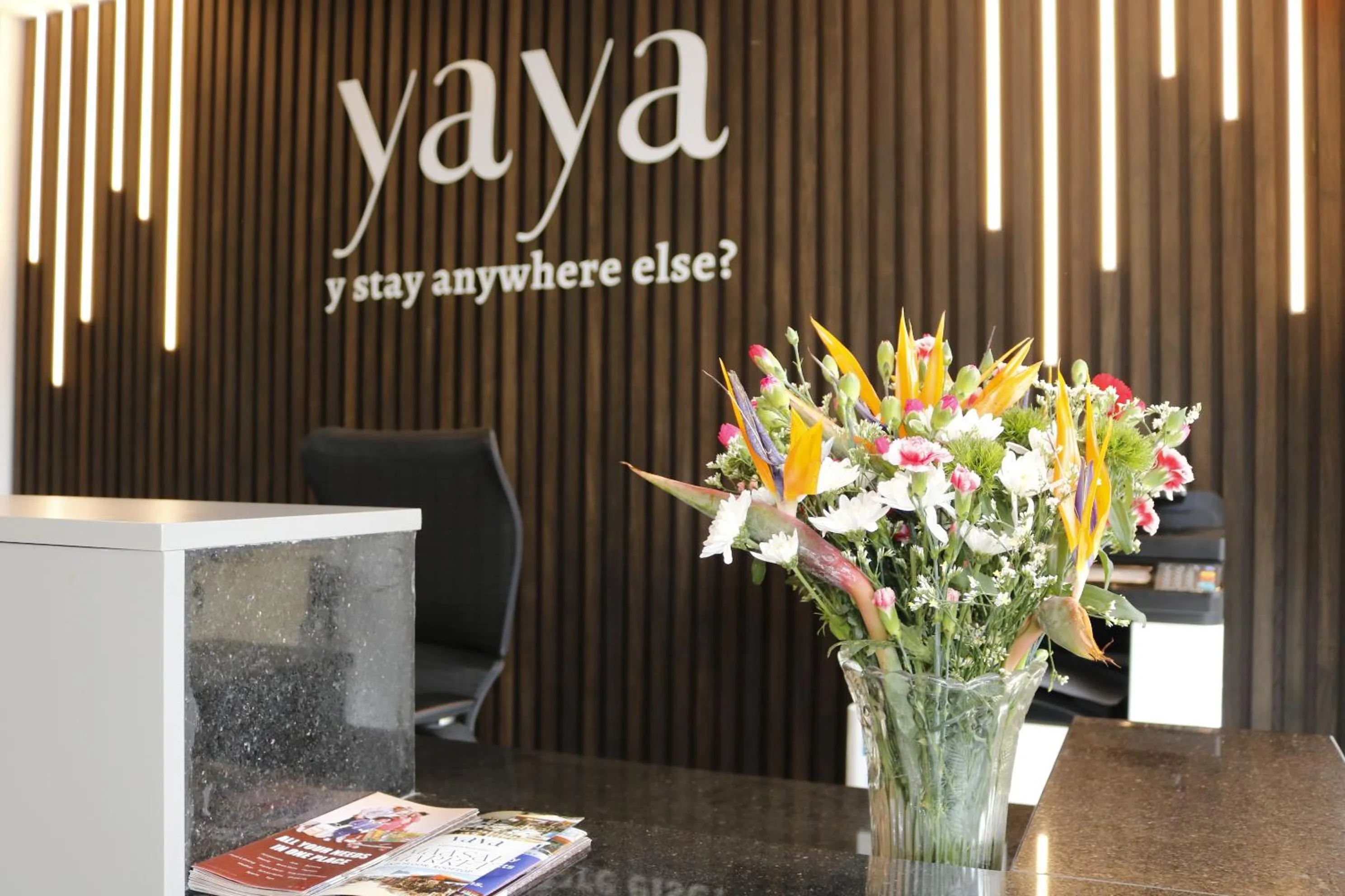 Lobby or reception in Yaya Hotel & Apartments
