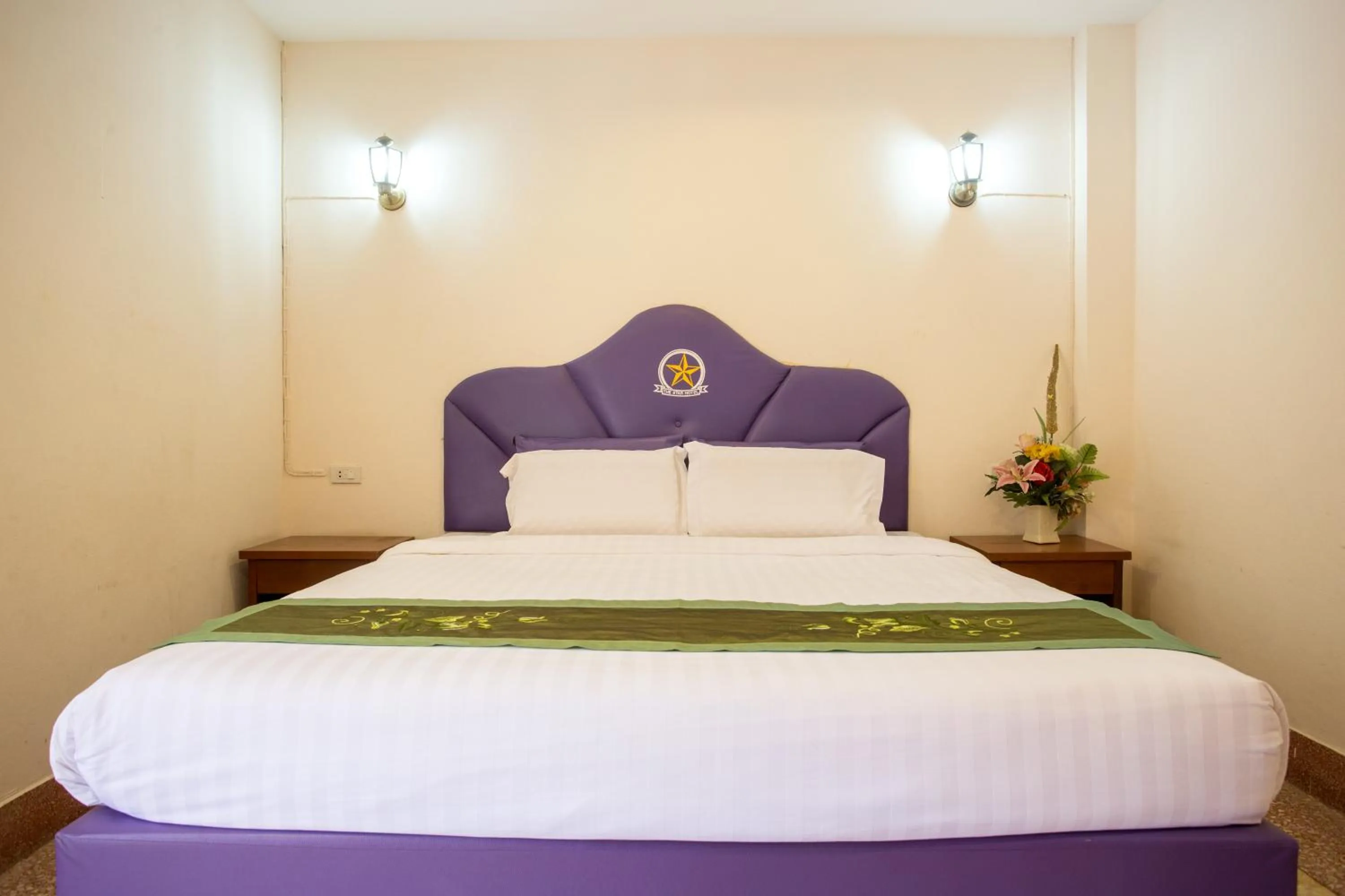 Bed in The Star Hotel