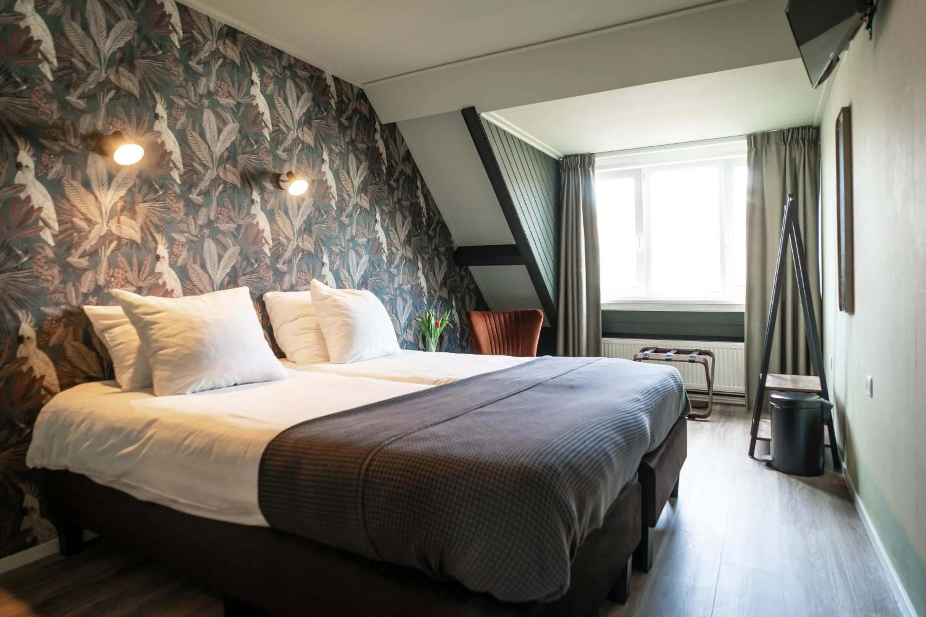 Photo of the whole room, Bed in Hotel het Anker van Texel