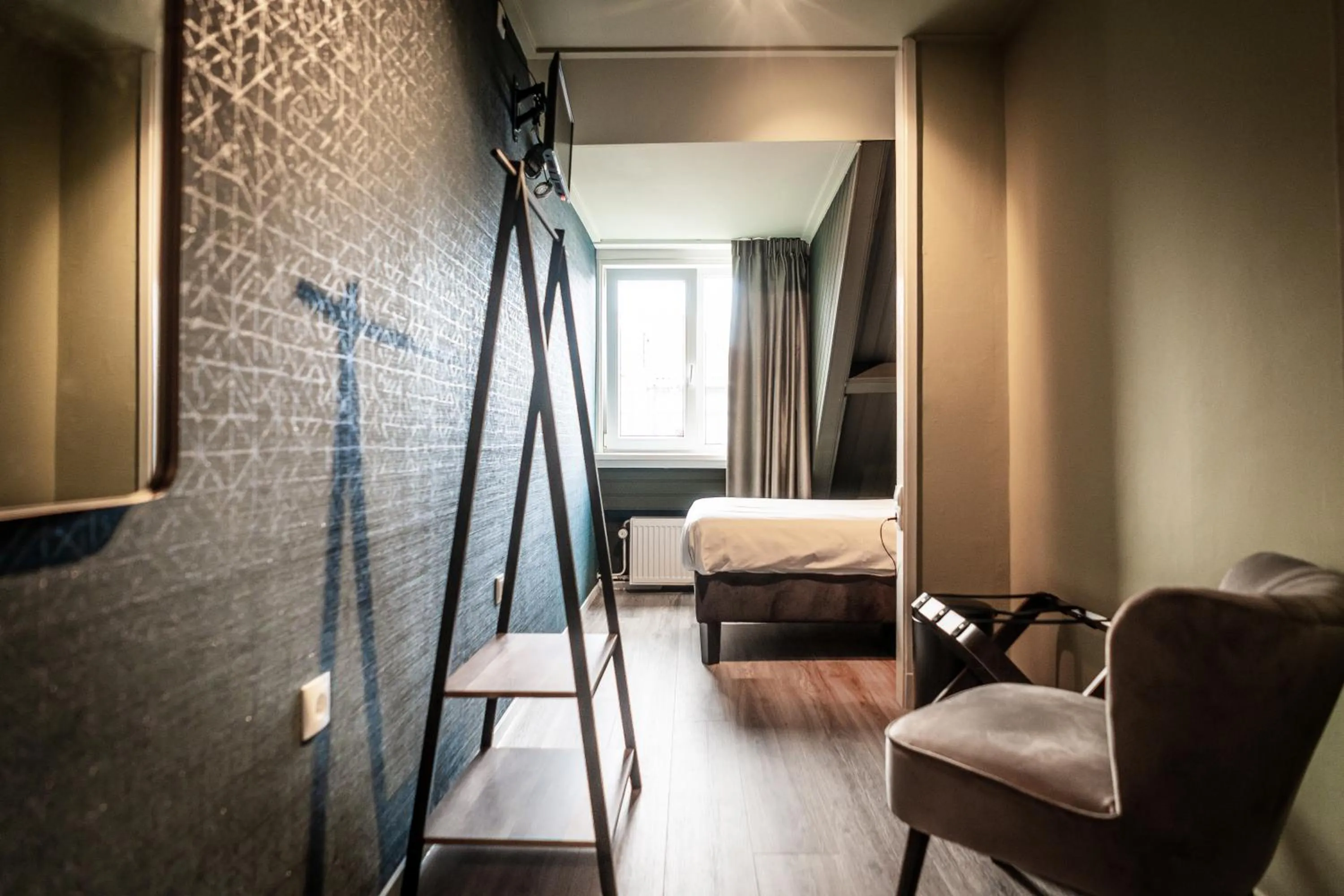 Bedroom, Bed in Hotel het Anker van Texel