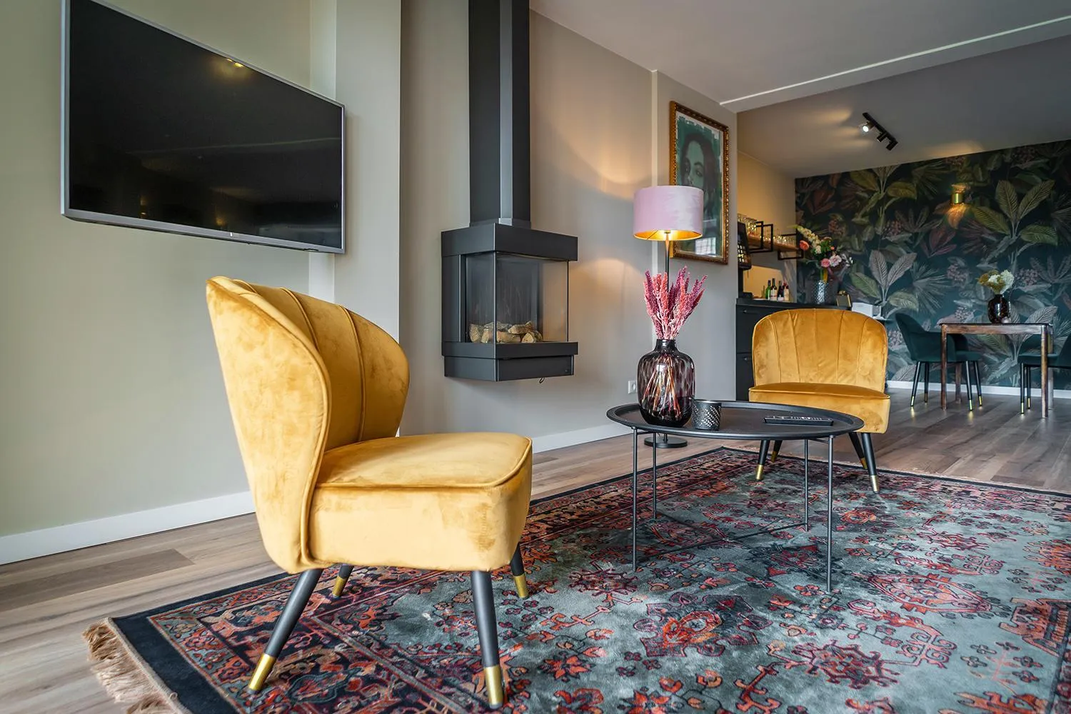 Communal lounge/ TV room in Hotel het Anker van Texel