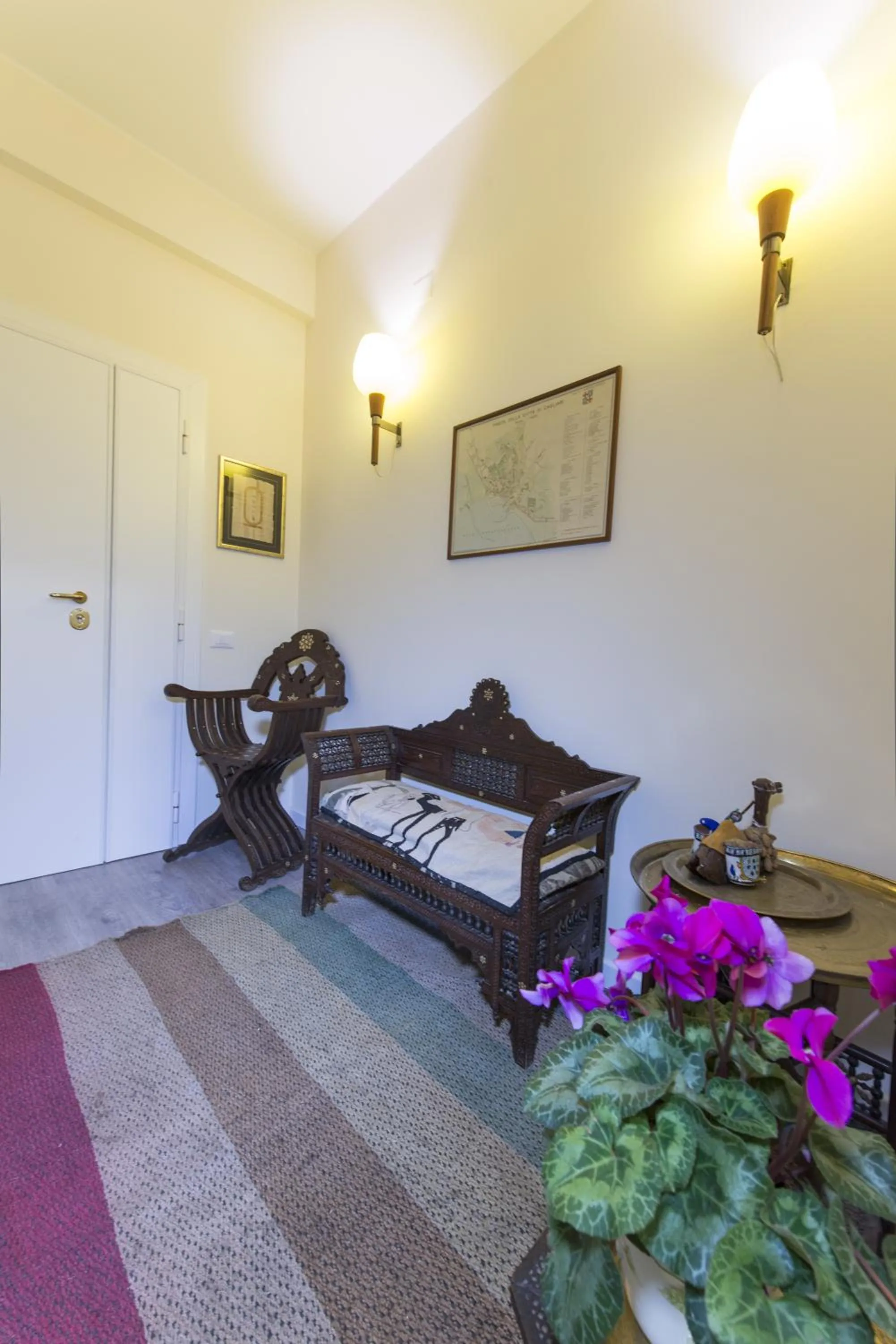 Lobby or reception, Bed in Fortyfourbandb