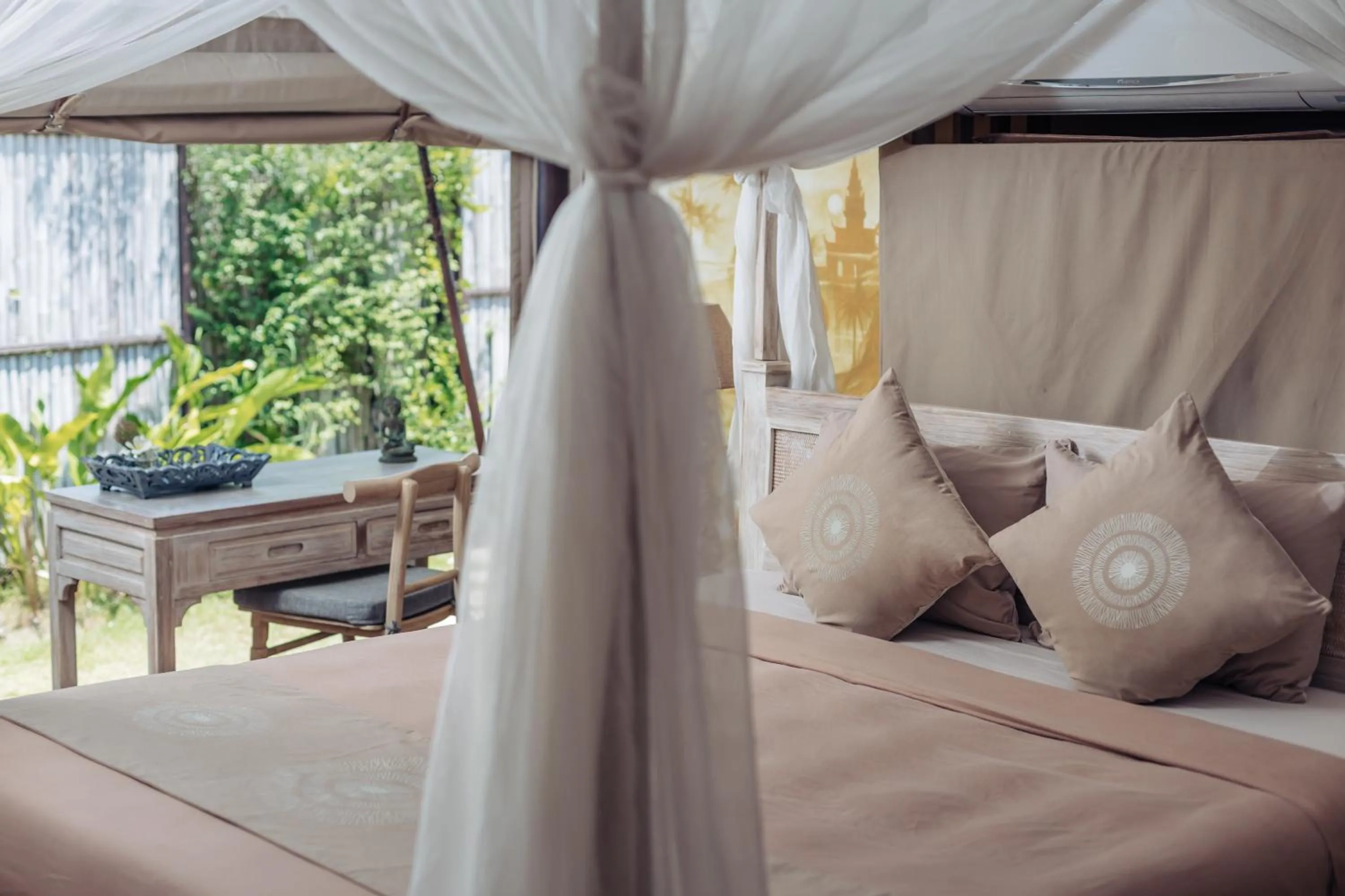 Bedroom, Bed in Khwan Beach Resort - Luxury Glamping and Pool Villas Samui - Adults Only - SHA Extra Plus