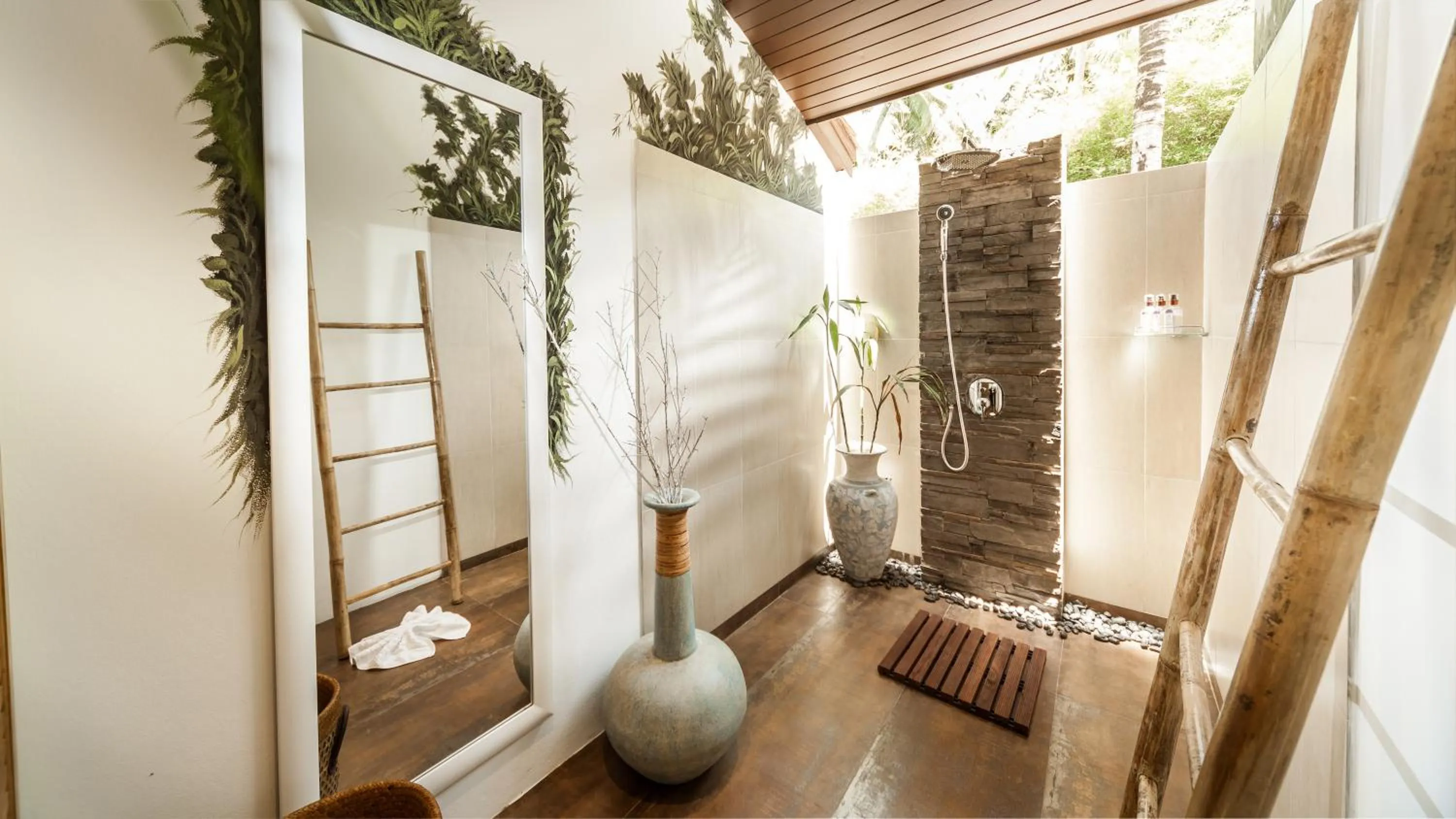 Bathroom in Khwan Beach Resort - Luxury Glamping and Pool Villas Samui - Adults Only - SHA Extra Plus