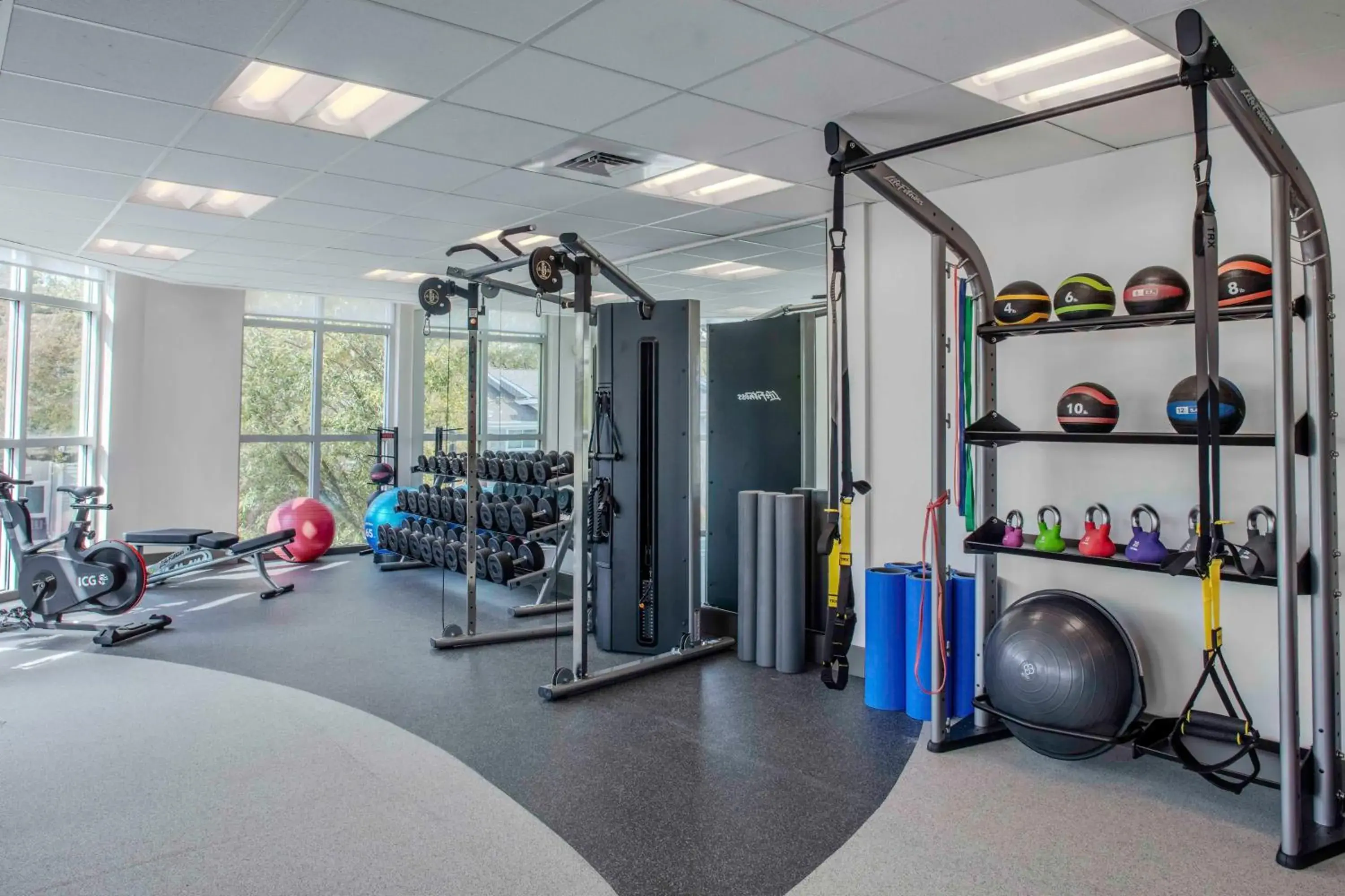 Fitness centre/facilities in Hilton Garden Inn Charleston / Mt. Pleasant Fitness centre/facilities in Hilton Garden Inn Charleston / Mt. Pleasant