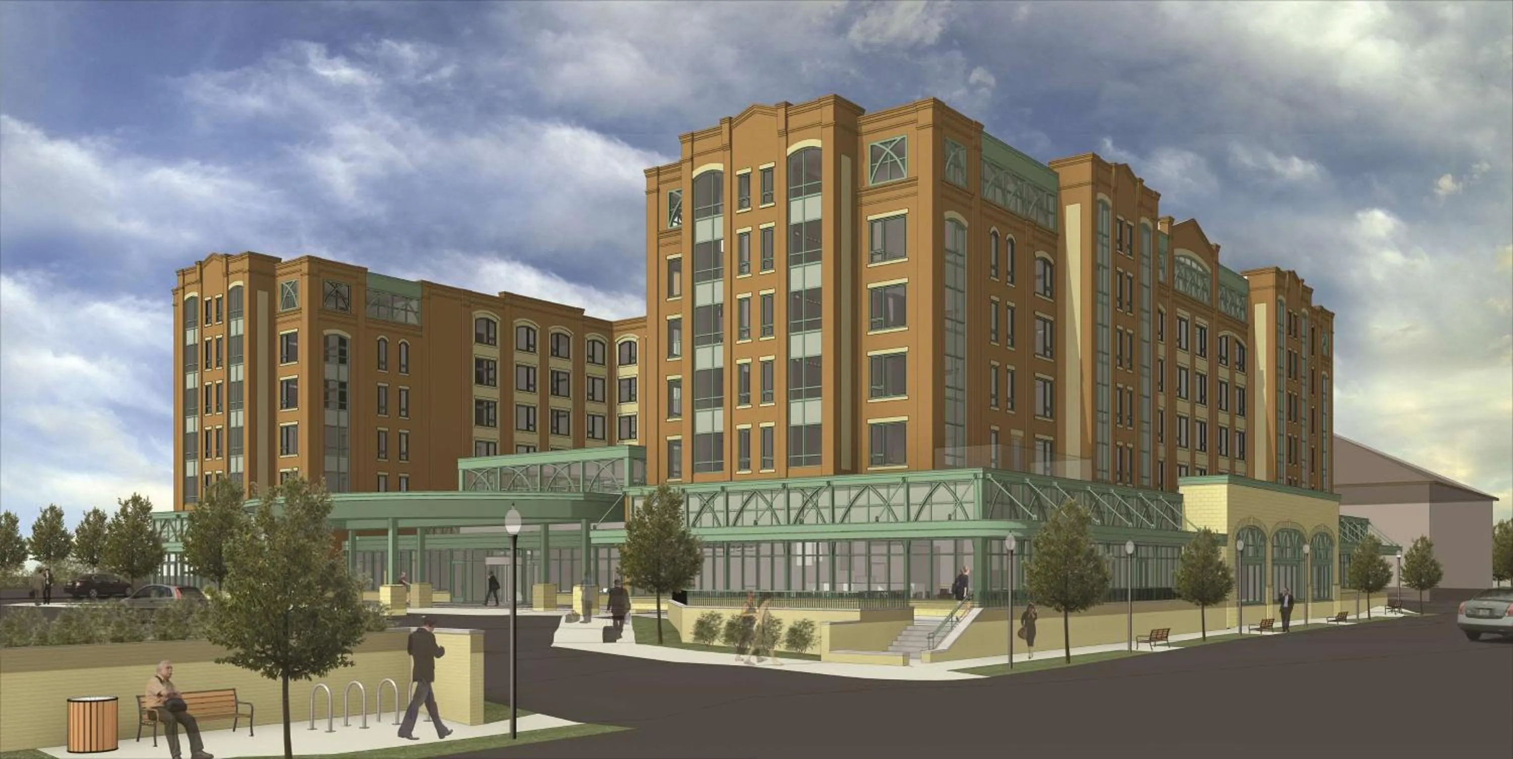 Property building in Embassy Suites Saratoga Springs