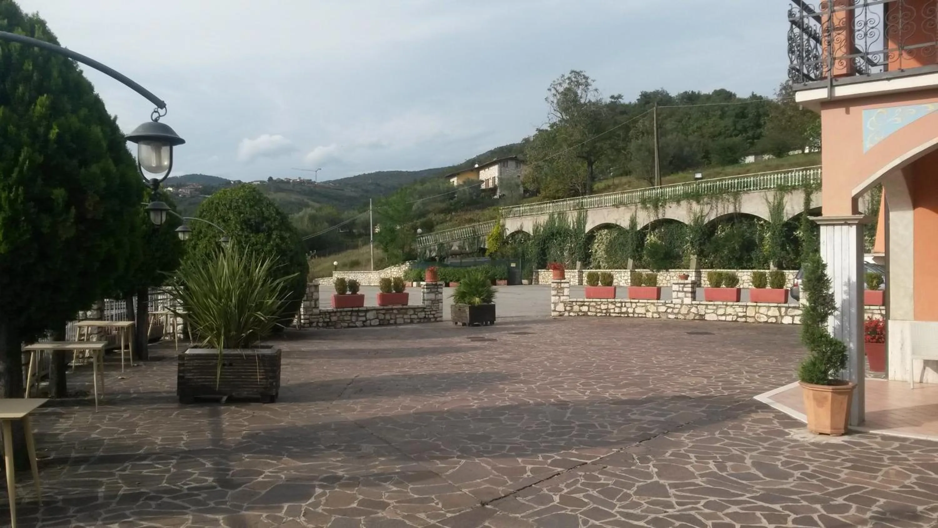 Balcony/Terrace in Ristorante Albergo San Michele
