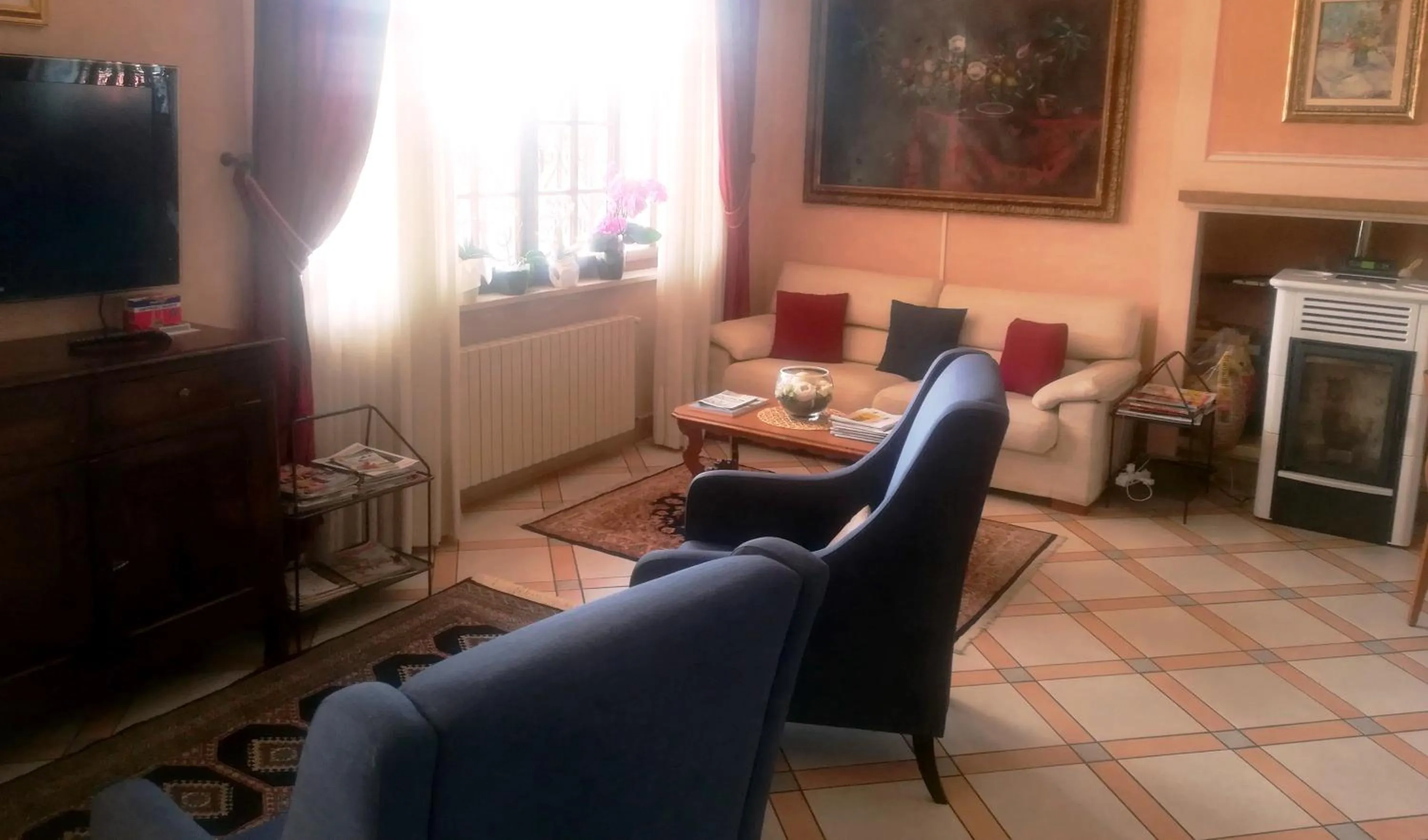 Lobby or reception in Ristorante Albergo San Michele