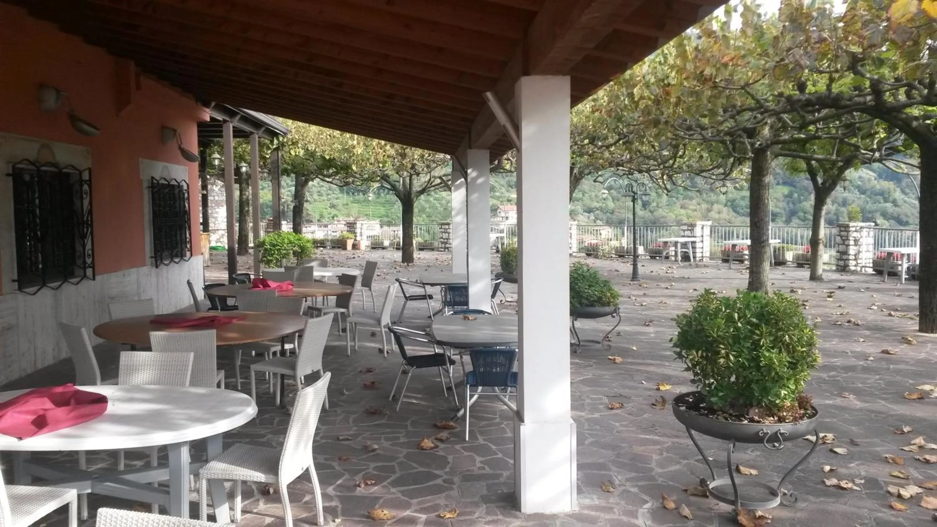 Balcony/Terrace in Ristorante Albergo San Michele