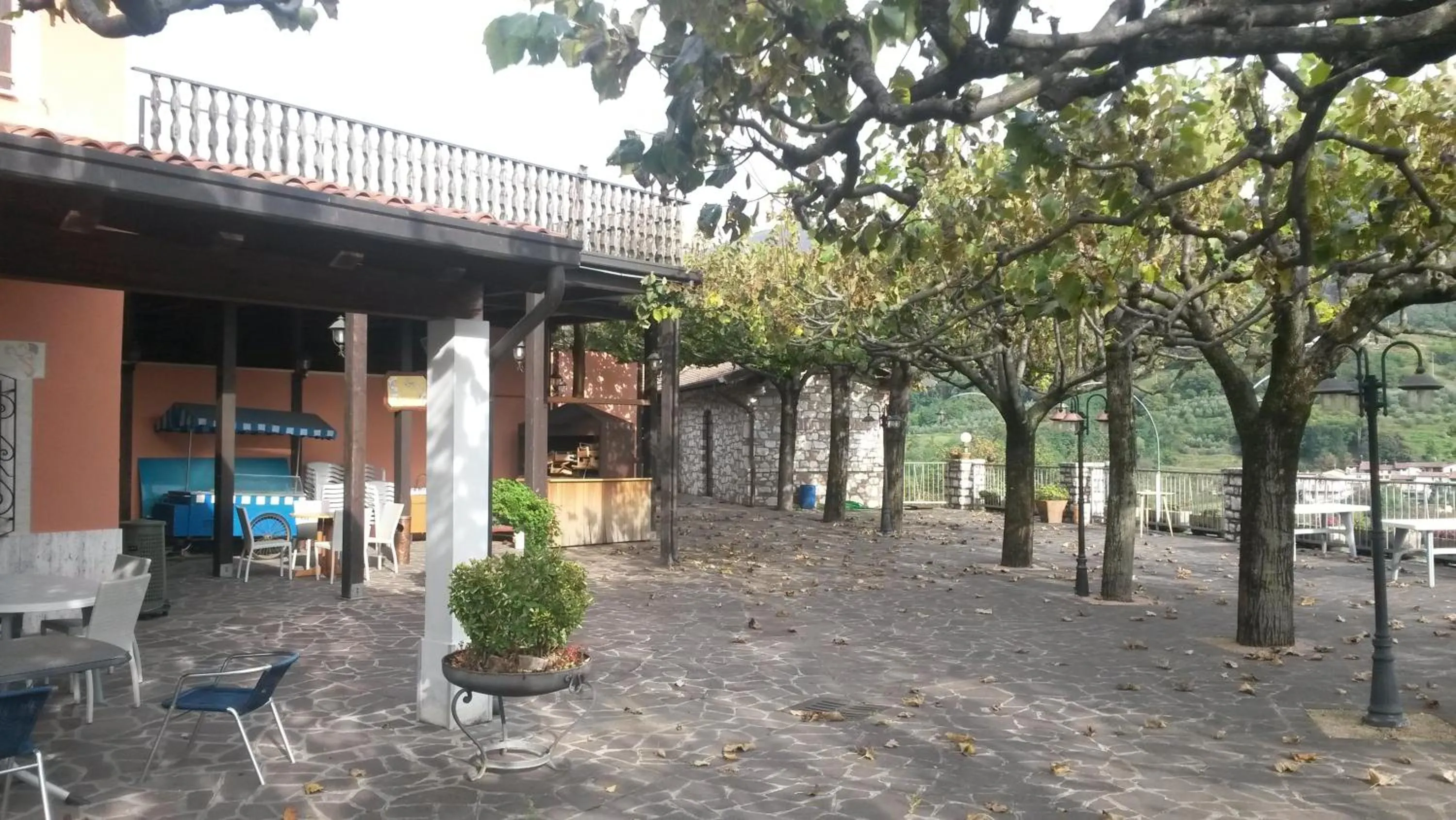 Balcony/Terrace in Ristorante Albergo San Michele