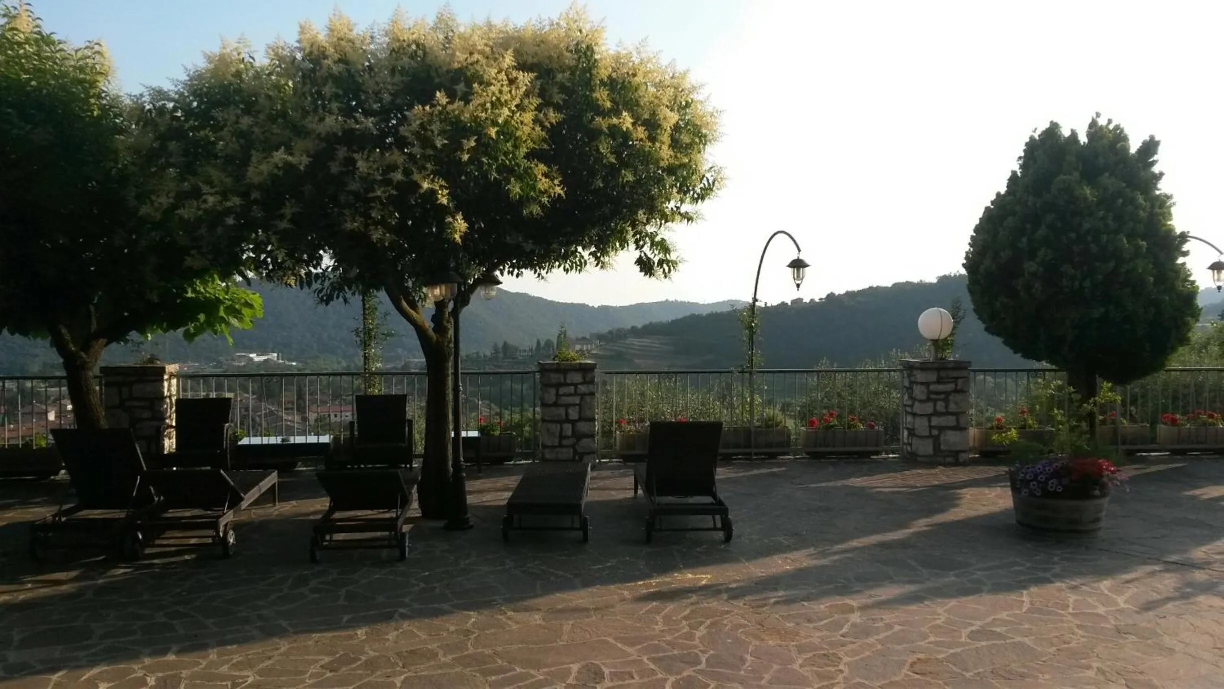 Balcony/Terrace in Ristorante Albergo San Michele