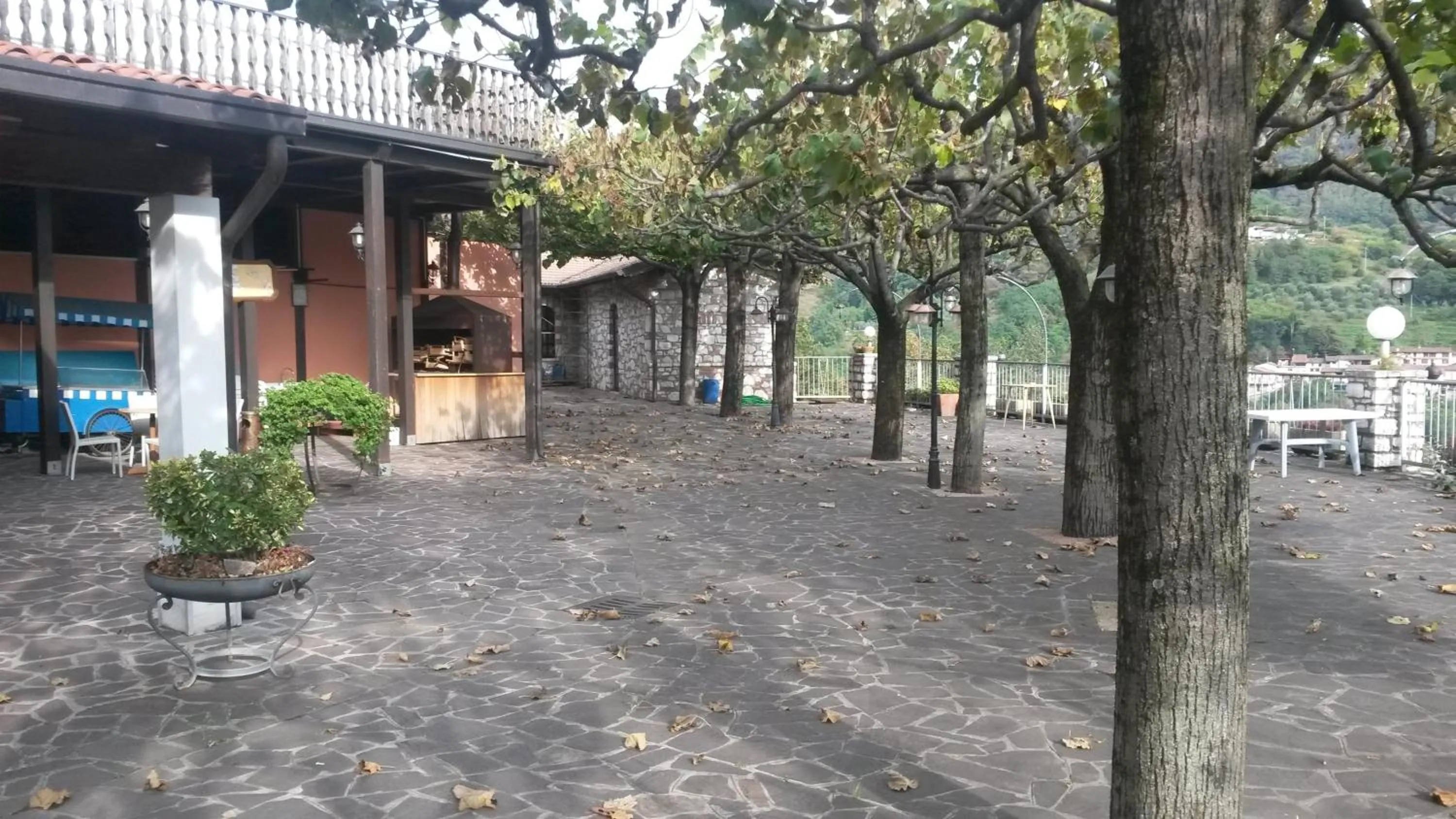 Balcony/Terrace in Ristorante Albergo San Michele