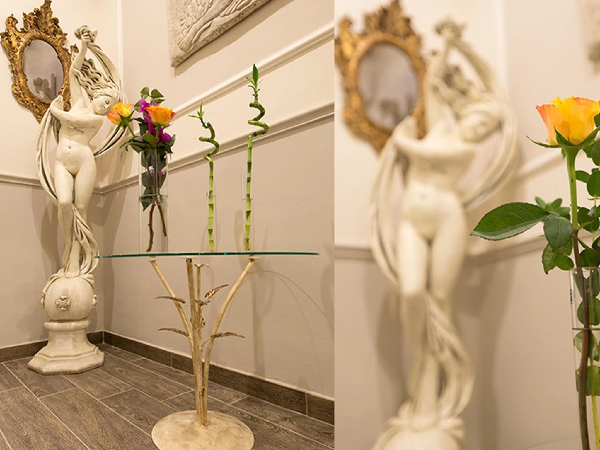 Decorative detail in Locanda di Mosconi