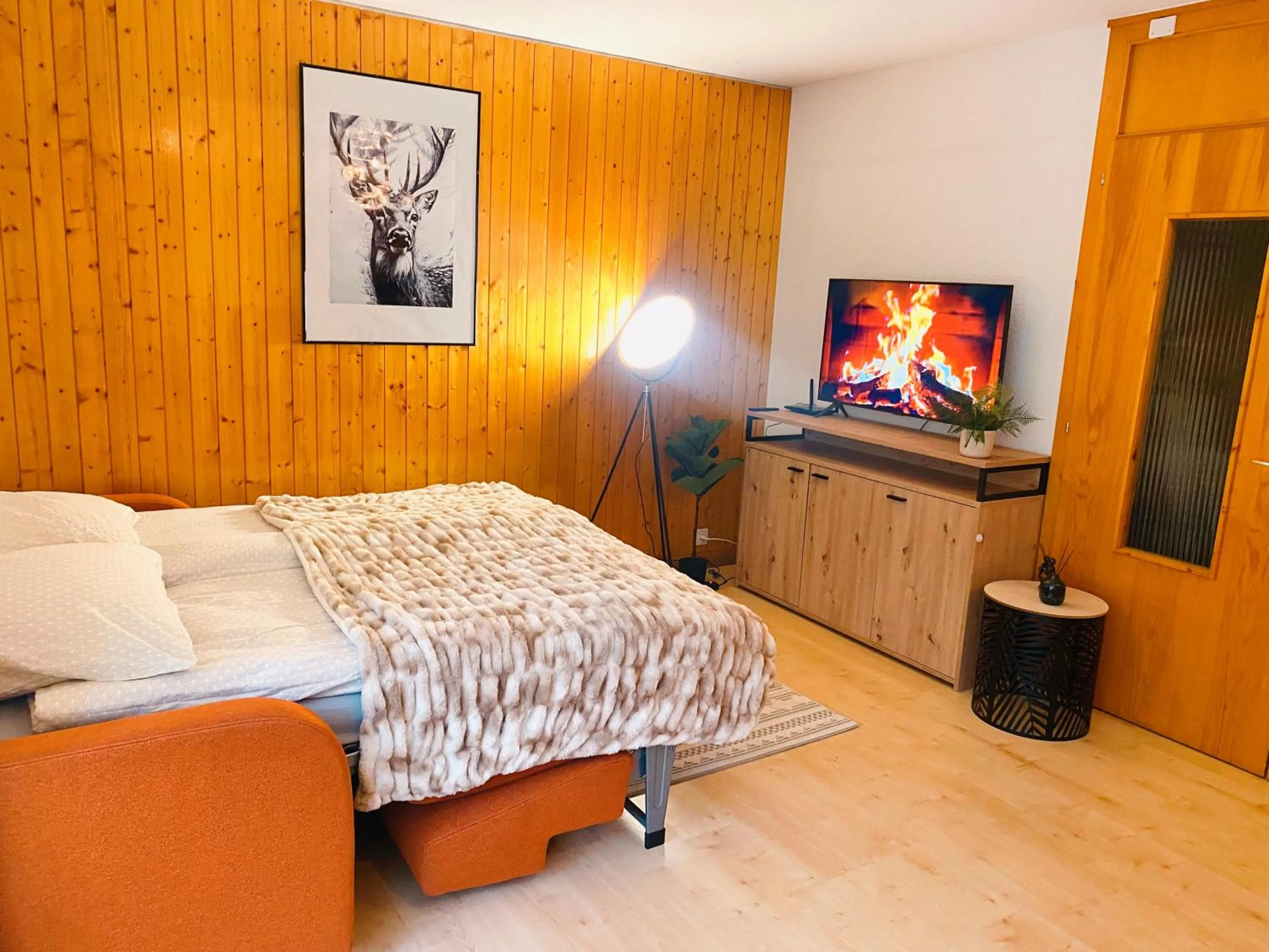 Bed in Appartement central Free Parking