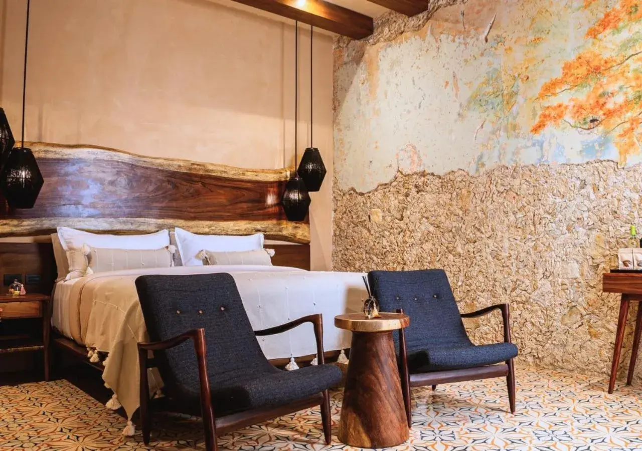 Bed in Adoro Hotel Boutique Bed in Adoro Hotel Boutique