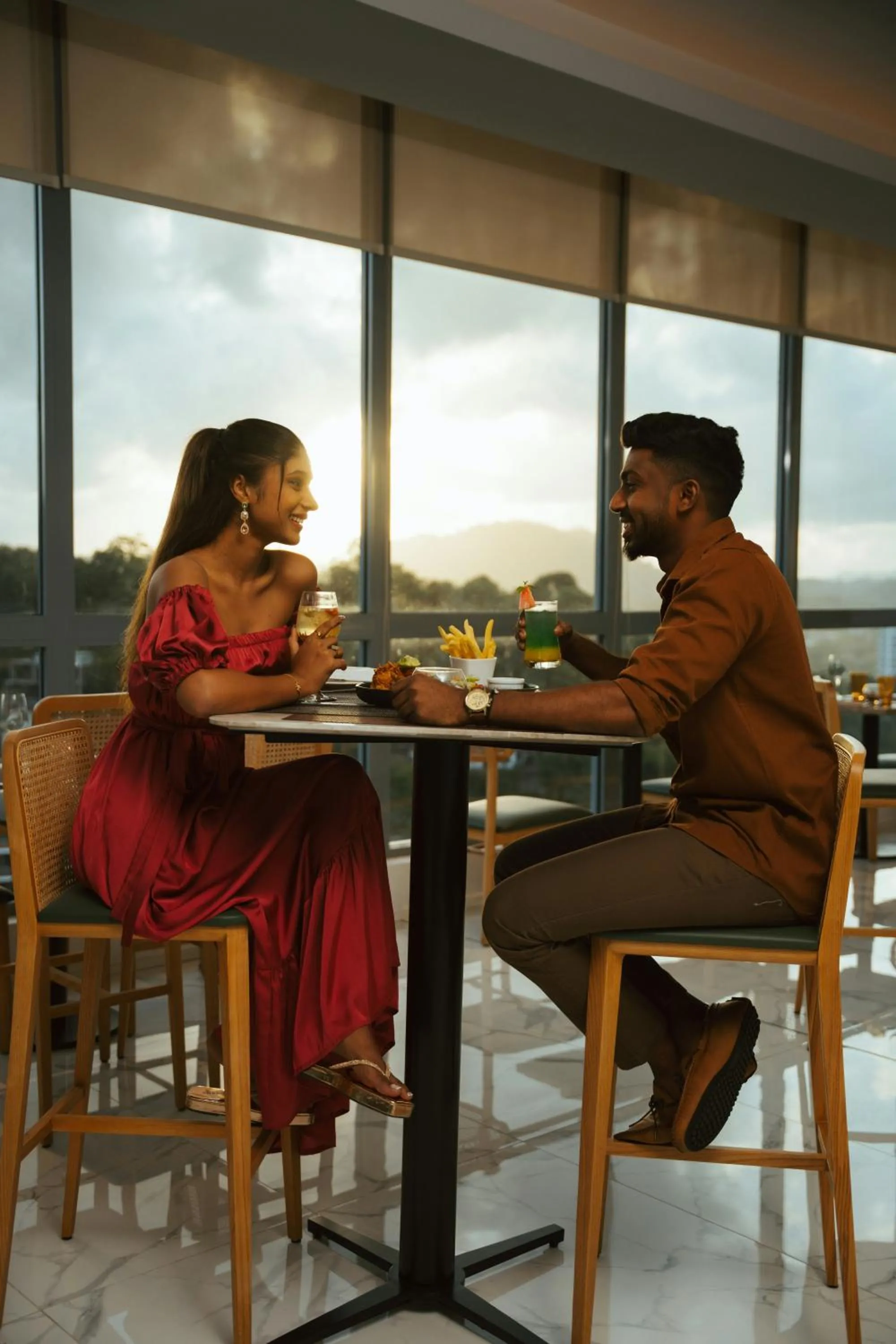 Seating area in Kandy Myst by Cinnamon