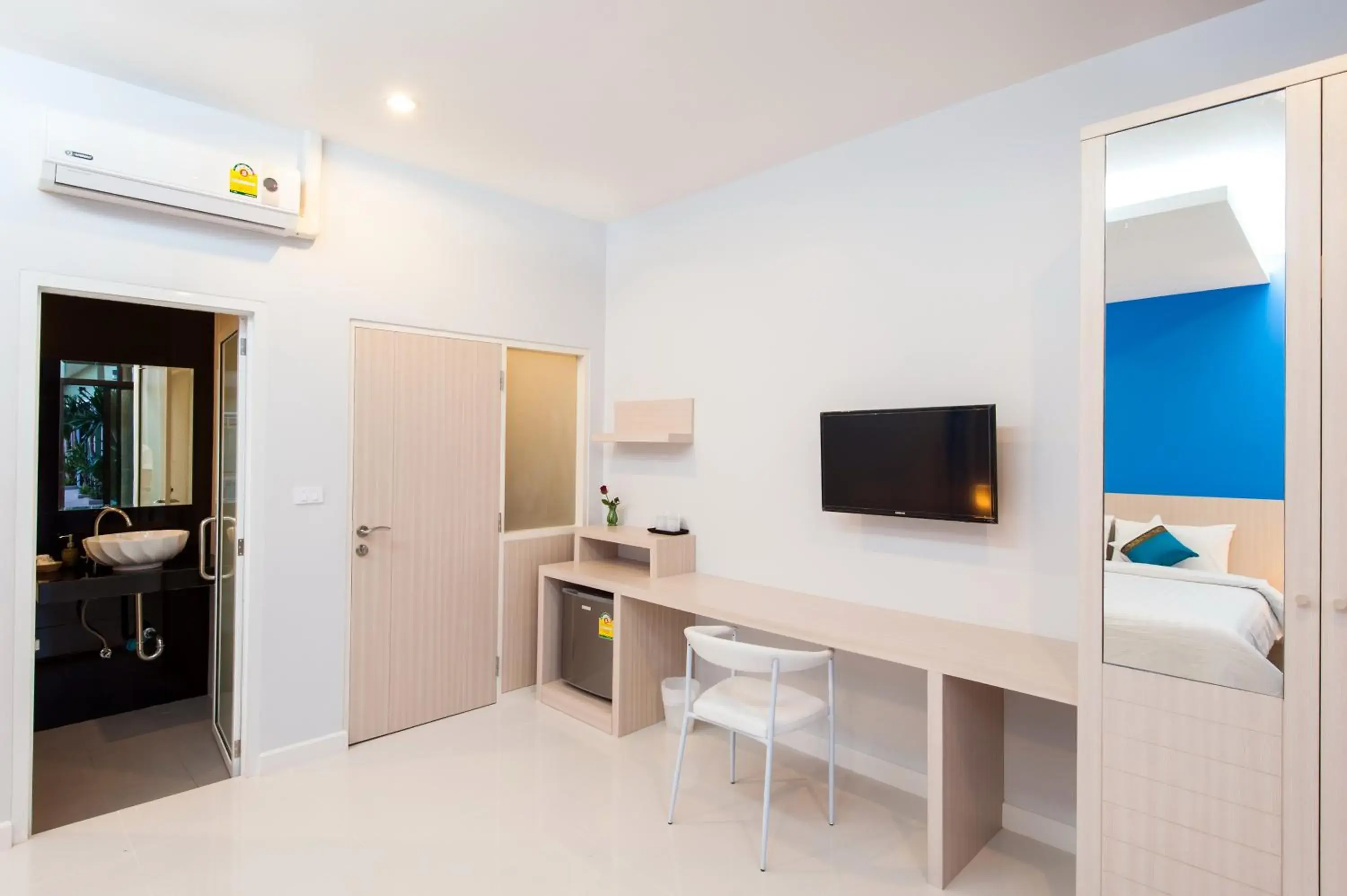 Decorative detail, Bed in Jinda Resort Decorative detail, Bed in Jinda Resort