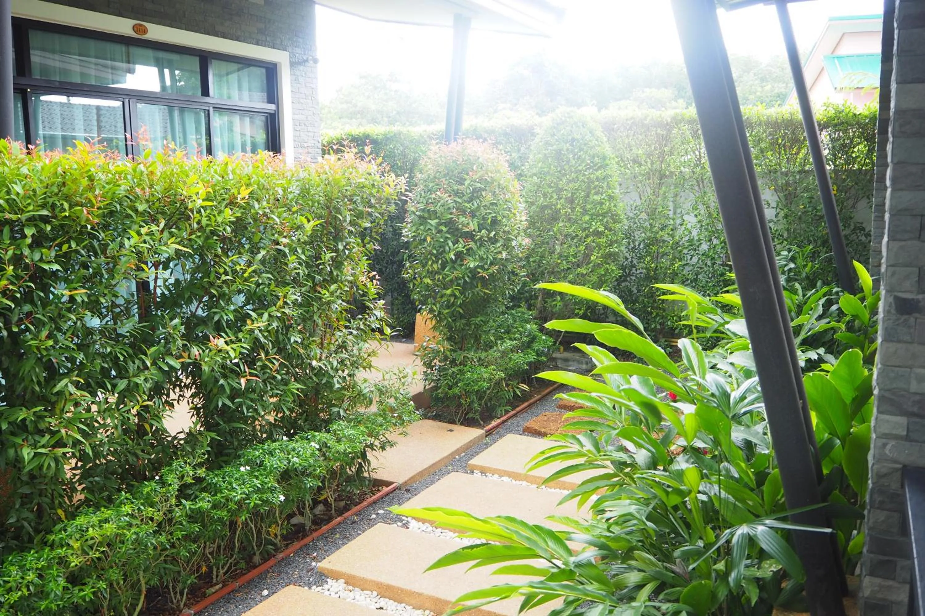 Garden view in Jinda Resort