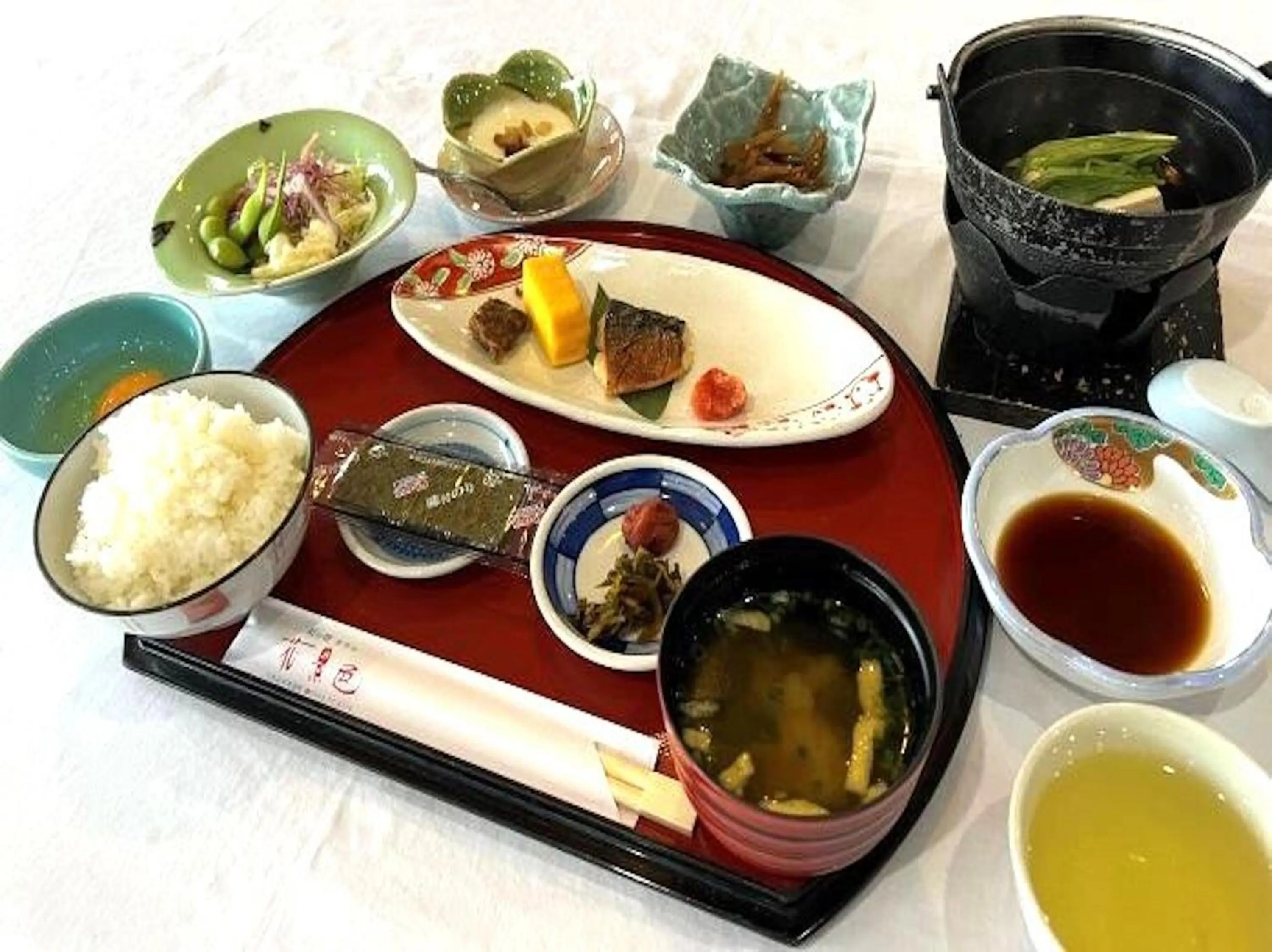 Breakfast in Hotel Hanagesiki