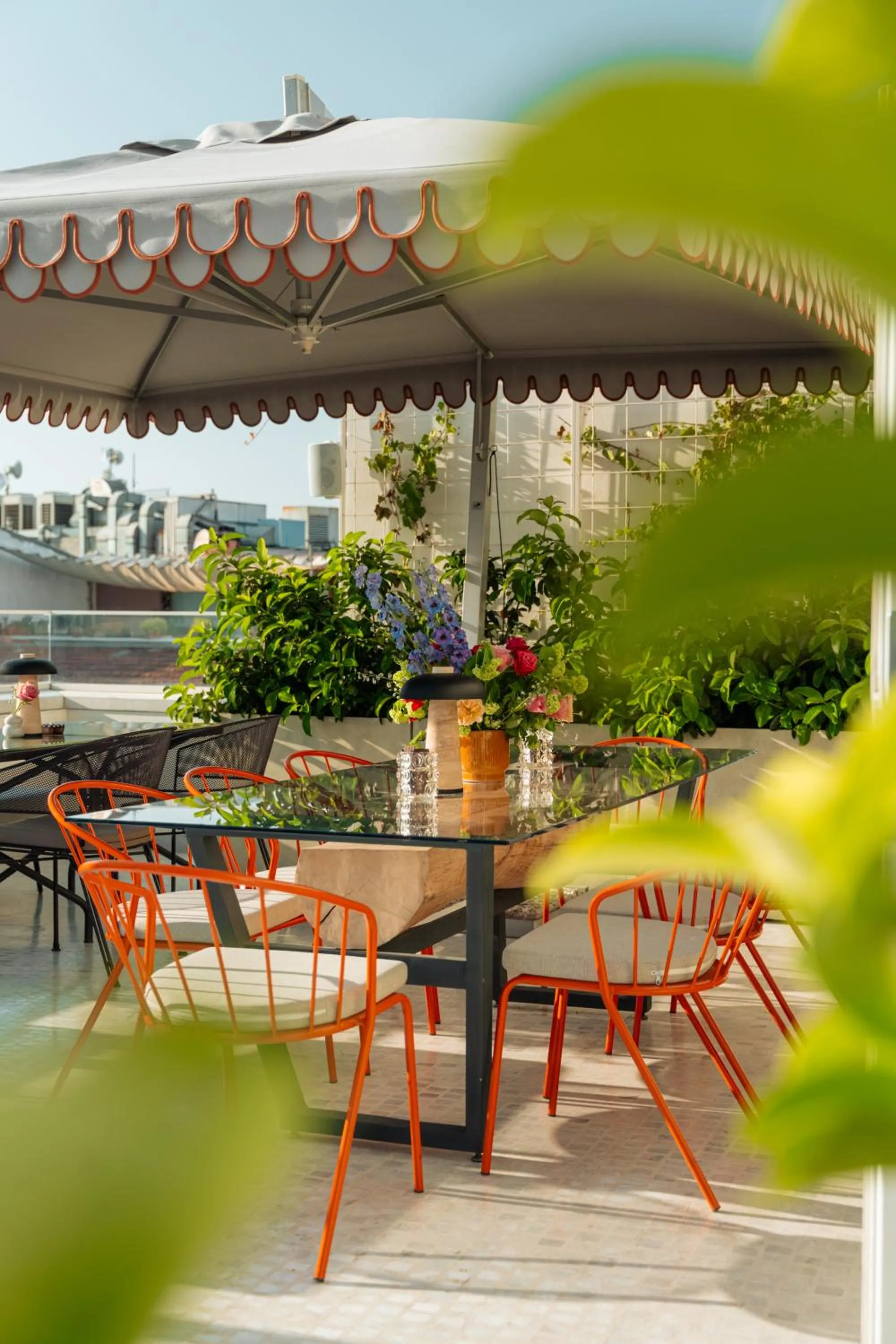 Balcony/Terrace in Casa Foscolo Hotel, Istanbul, a Member of Design Hotels