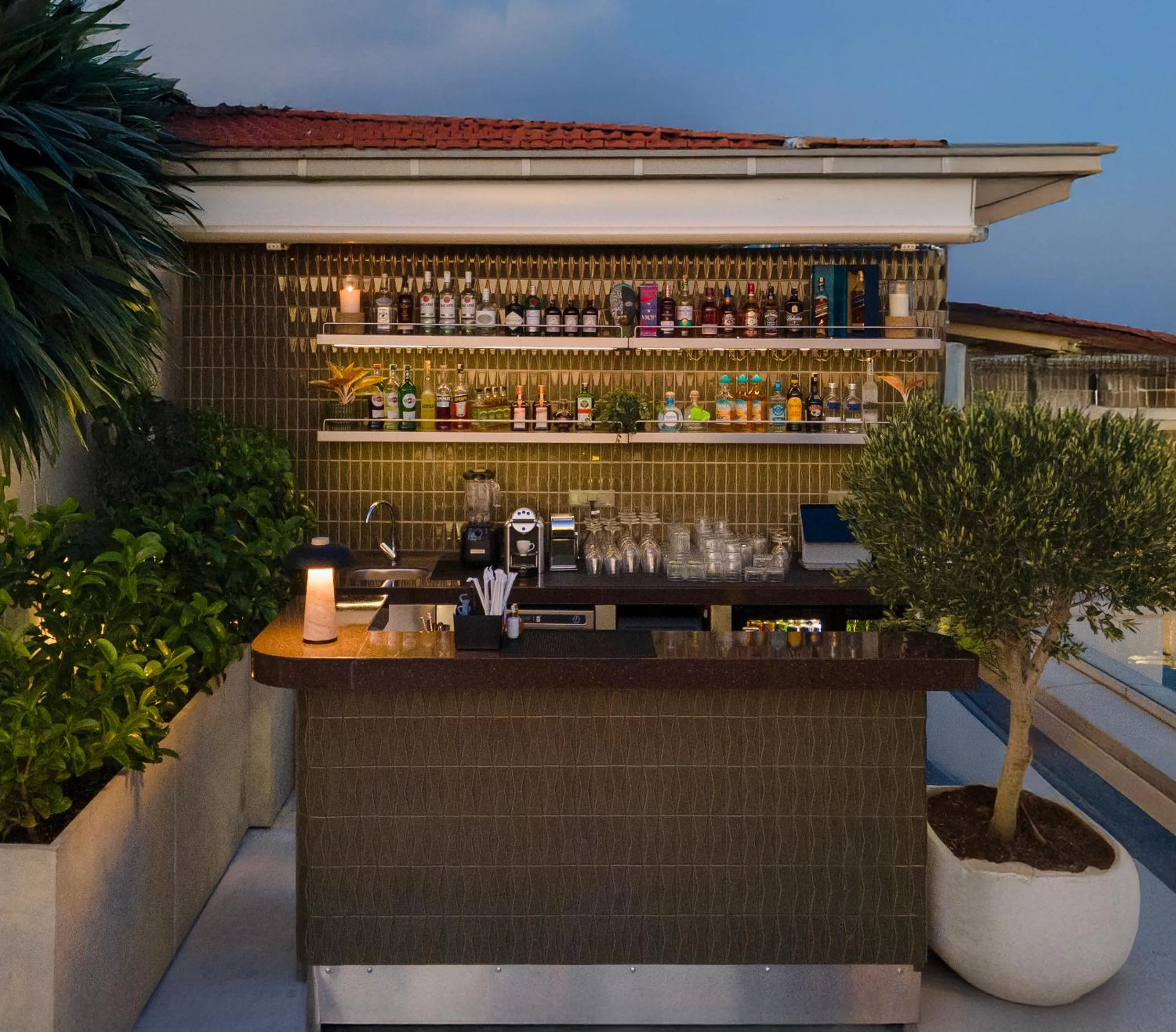Balcony/Terrace in Casa Foscolo Hotel, Istanbul, a Member of Design Hotels