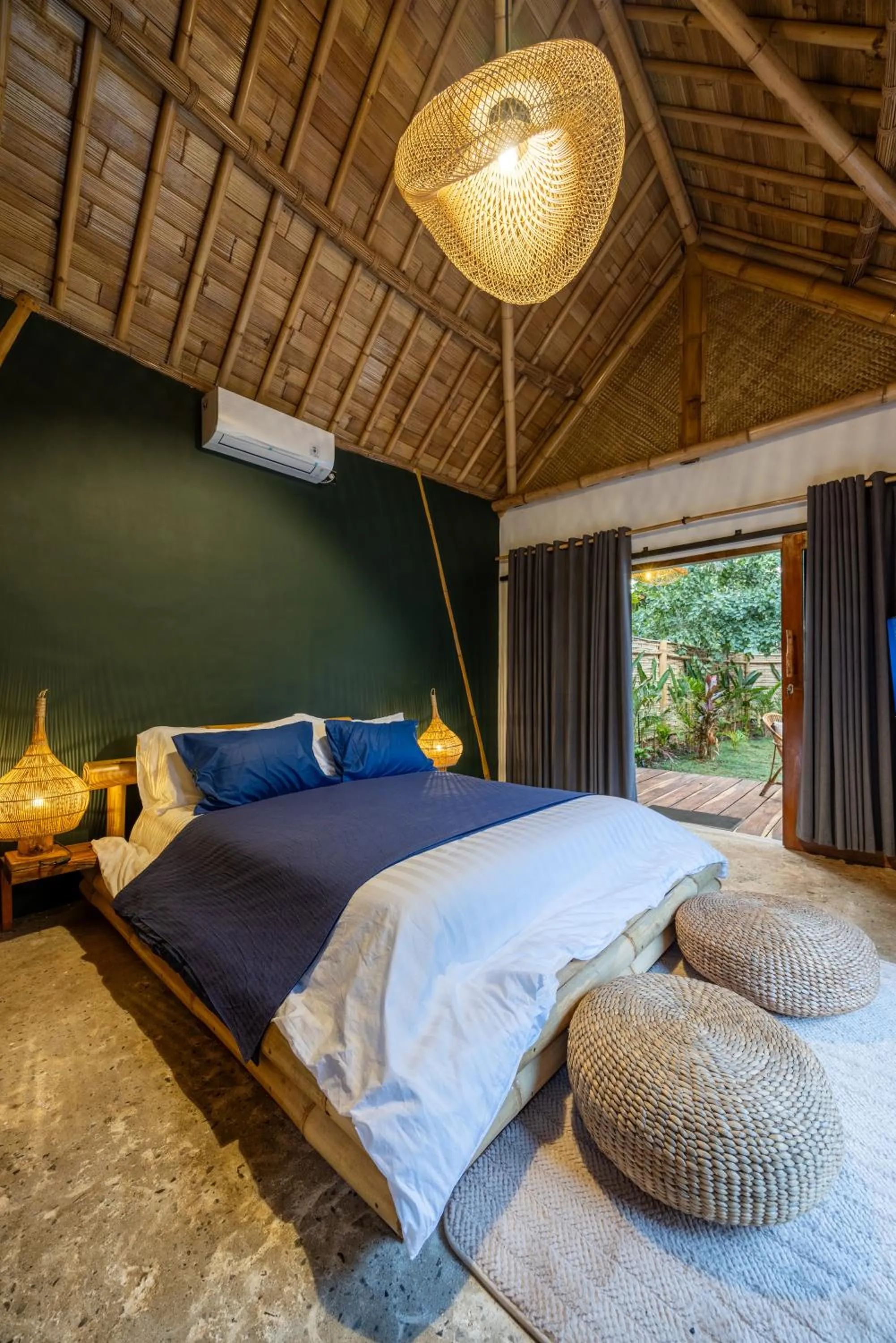 Bedroom, Bed in Villa Samyama