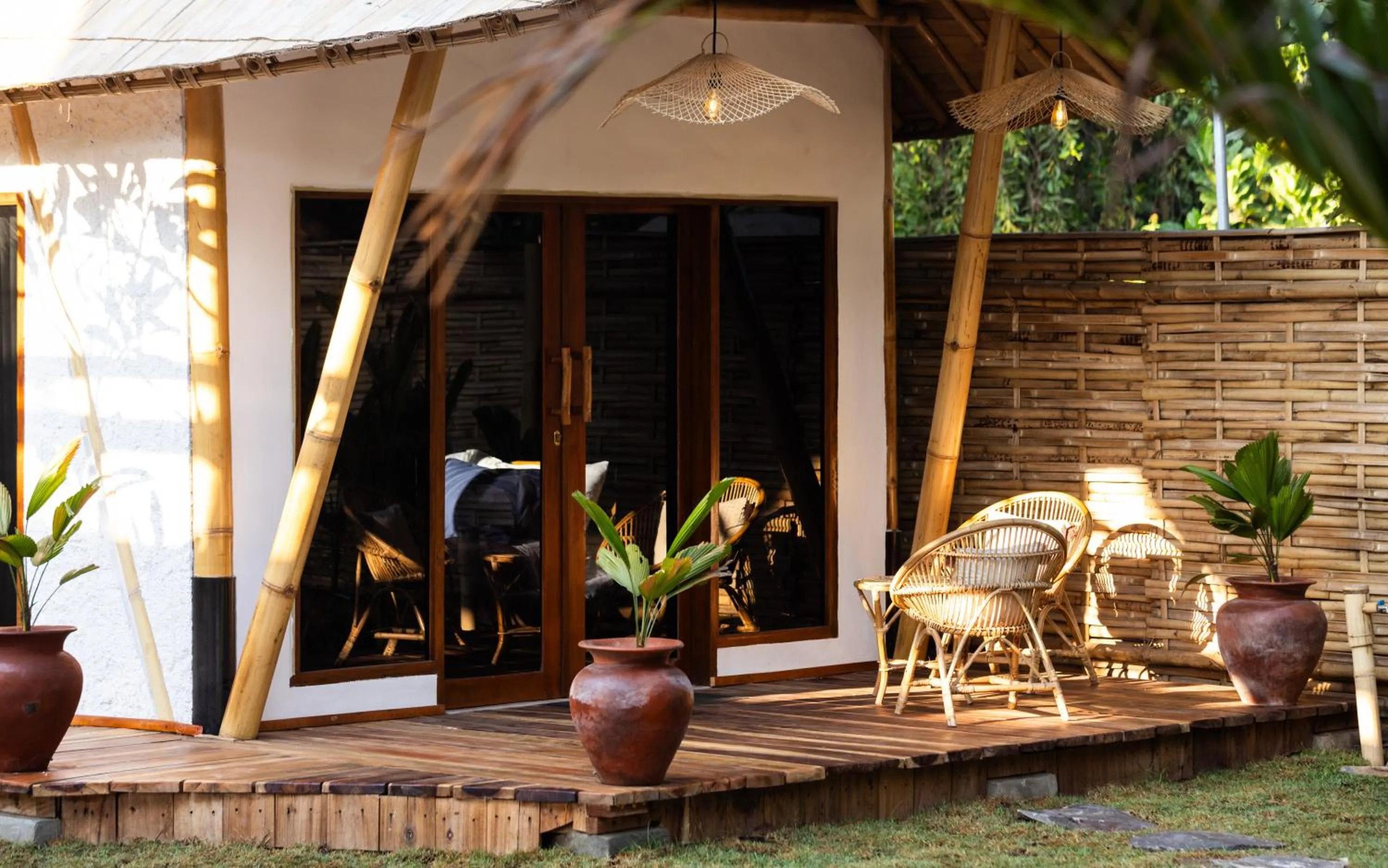 Balcony/Terrace in Villa Samyama