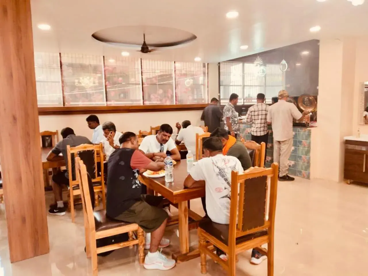 Breakfast in Hotel Ram Anandam Inn Breakfast in Hotel Ram Anandam Inn