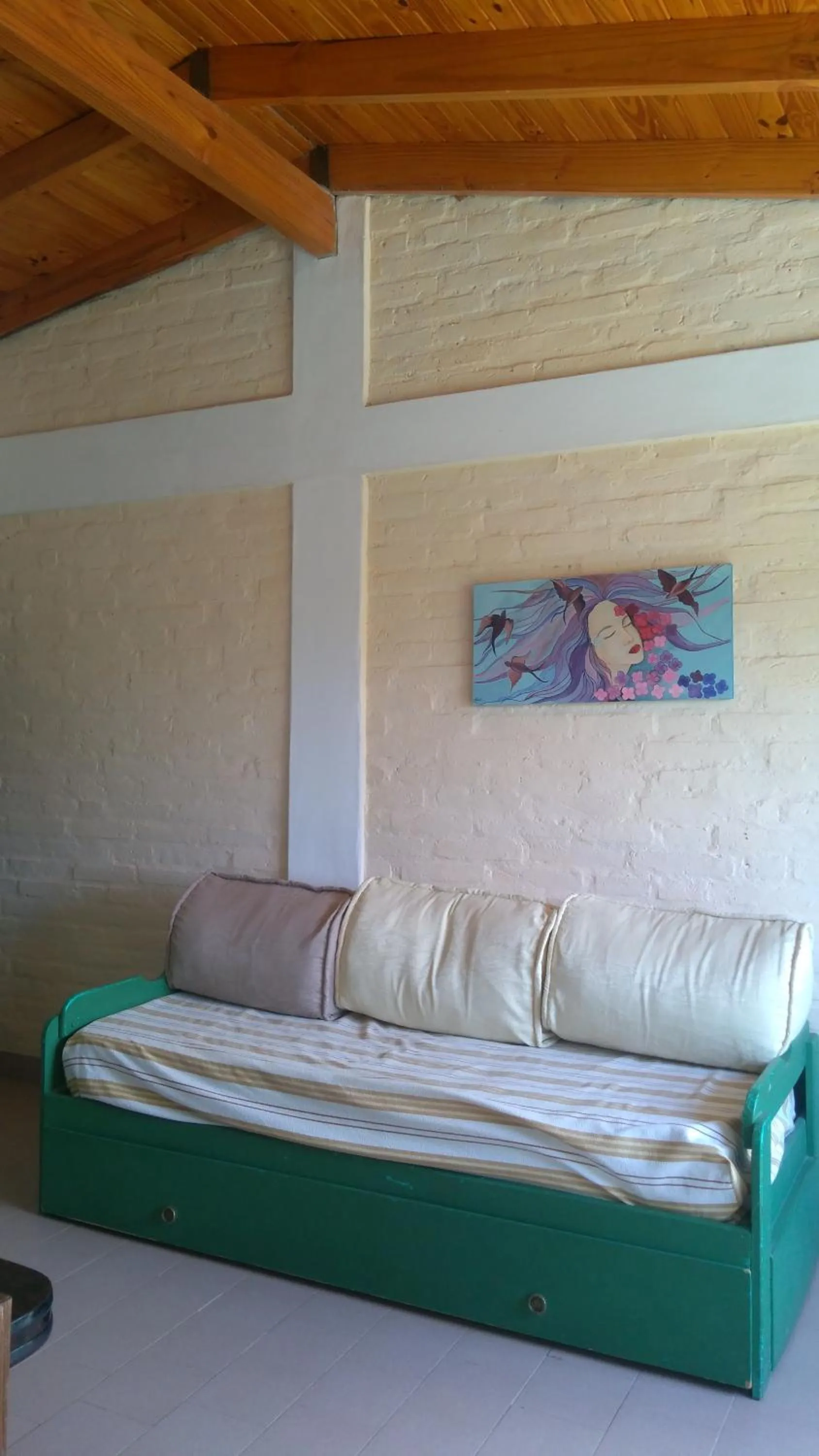 Living room, Bed in Kume Ruca