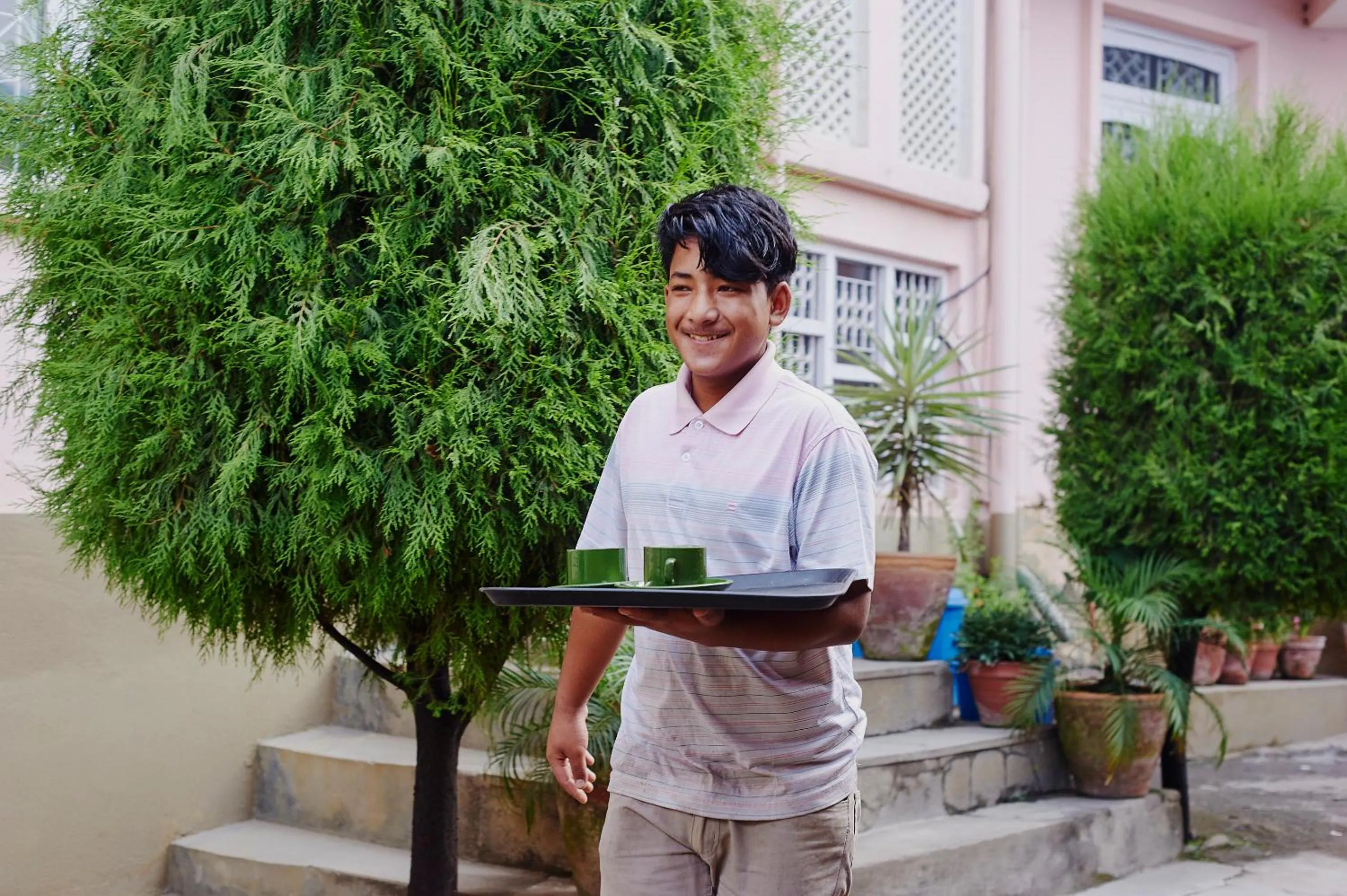 Staff in Bodhi Guest House