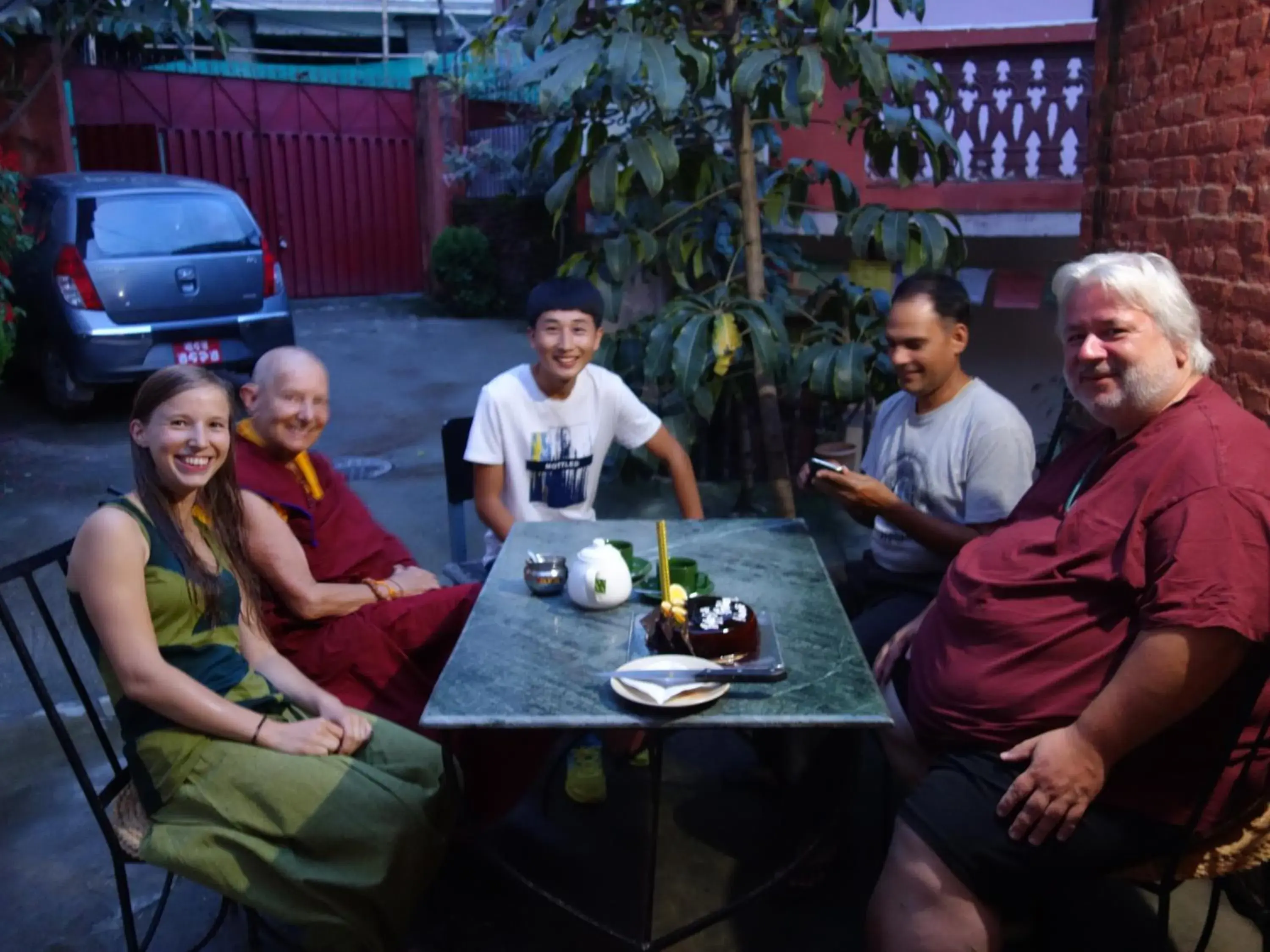 Breakfast in Bodhi Guest House Breakfast in Bodhi Guest House