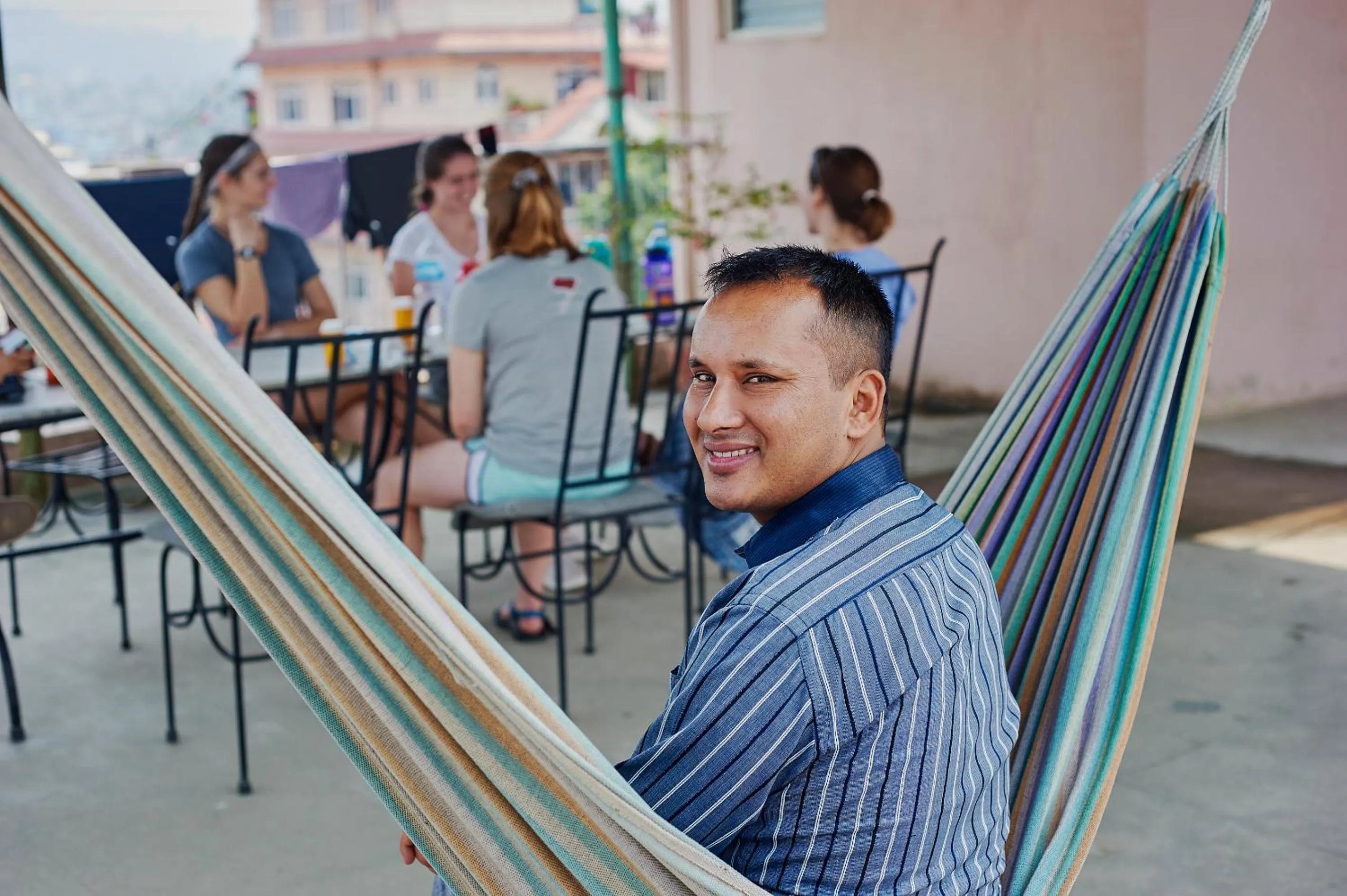 Staff in Bodhi Guest House