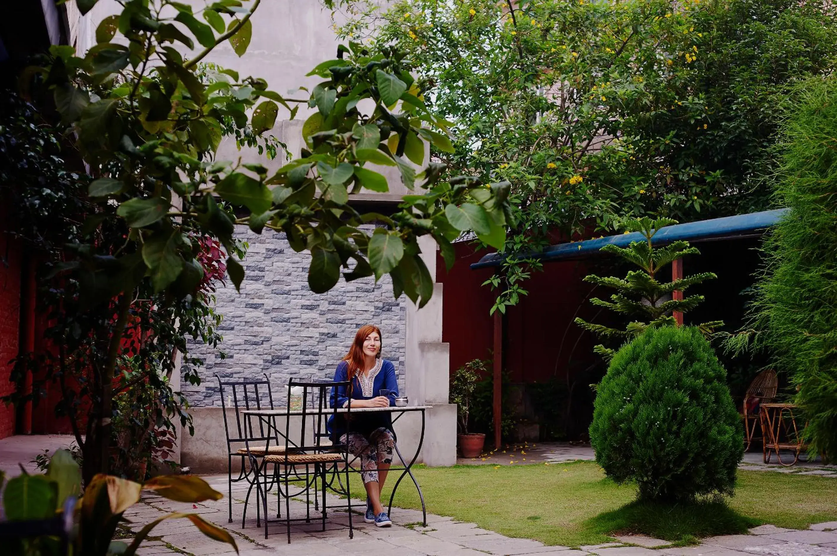 Breakfast in Bodhi Guest House Breakfast in Bodhi Guest House
