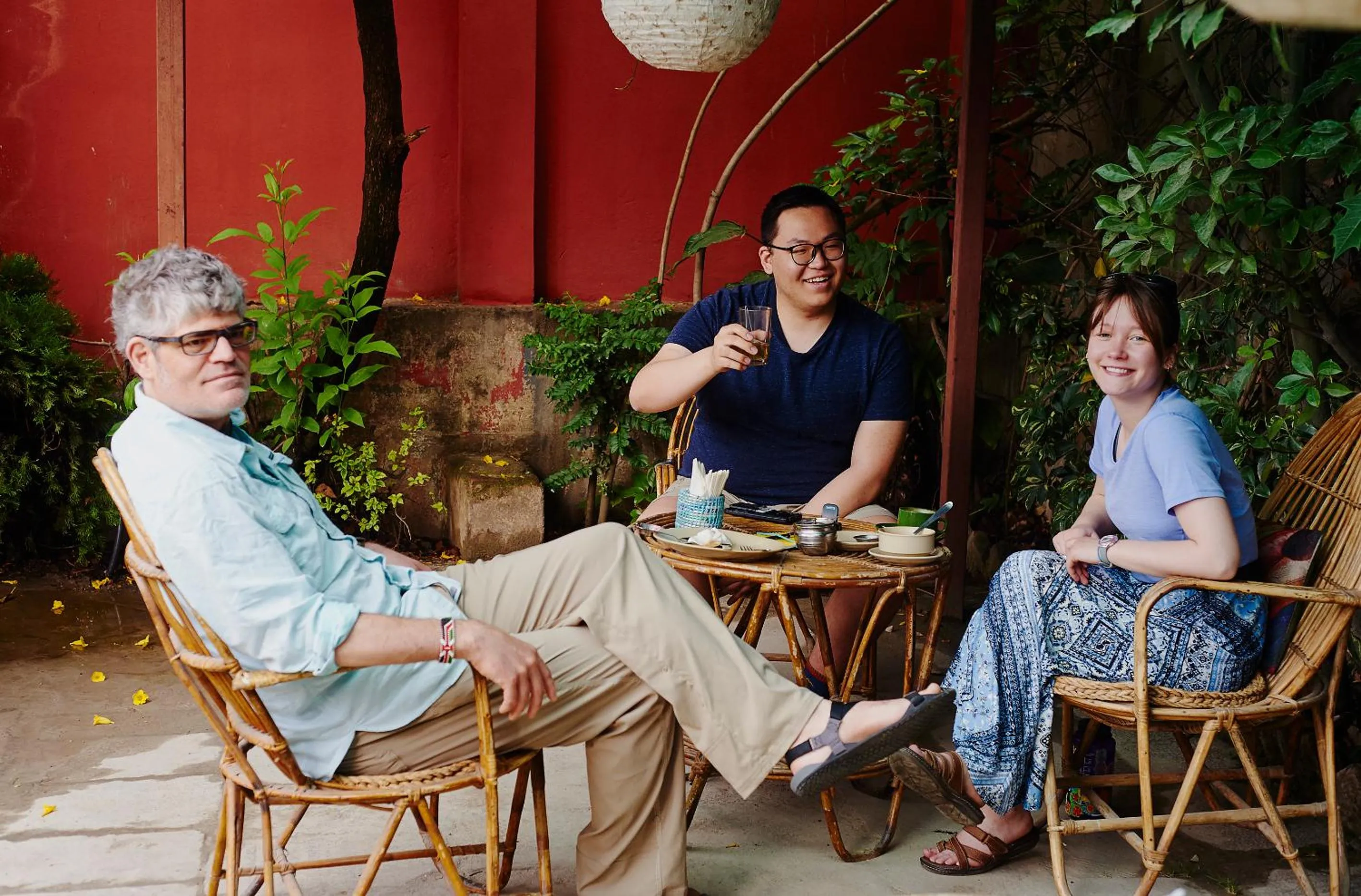 People in Bodhi Guest House