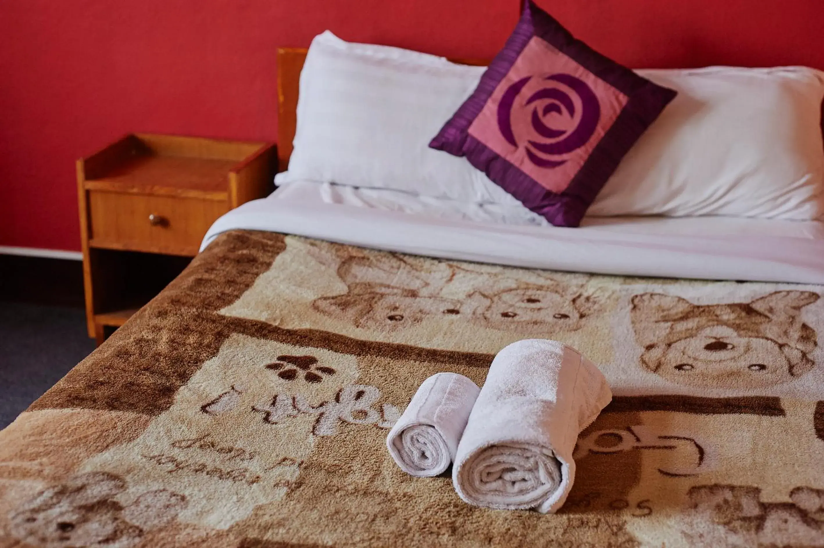 Bed in Bodhi Guest House Bed in Bodhi Guest House