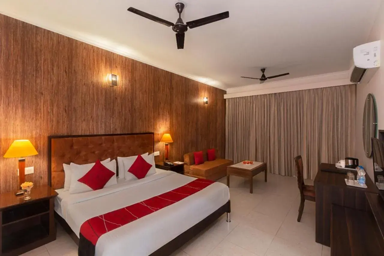 Deluxe Room with King & Twin Bed with 10% off on F&B and Laundry. in Click Resort Corbett Tiger Den Deluxe Room with King & Twin Bed with 10% off on F&B and Laundry. in Click Resort Corbett Tiger Den