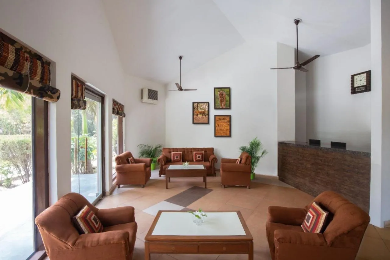 Lobby or reception in Click Resort Corbett Tiger Den