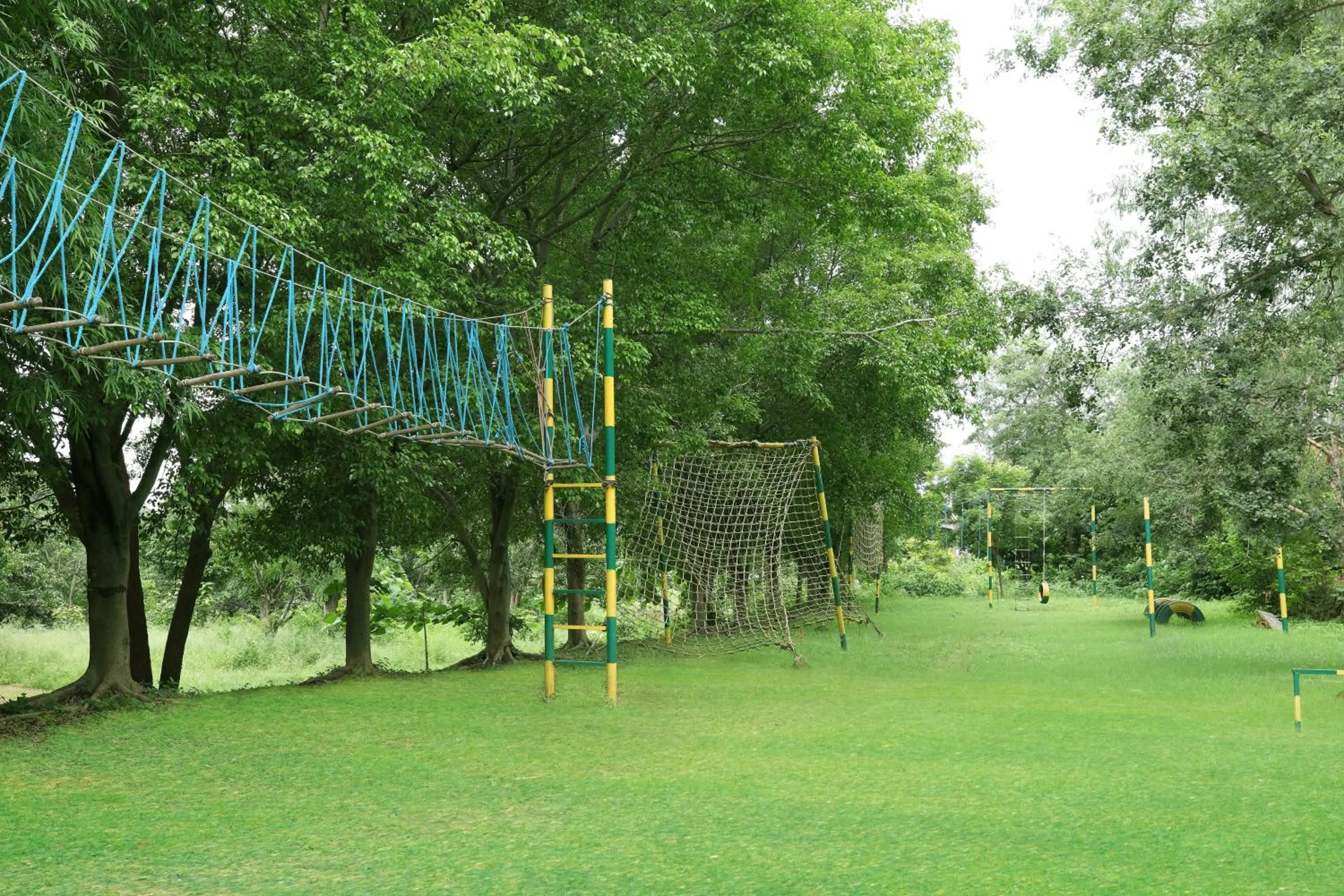 Children play ground in Click Resort Corbett Tiger Den