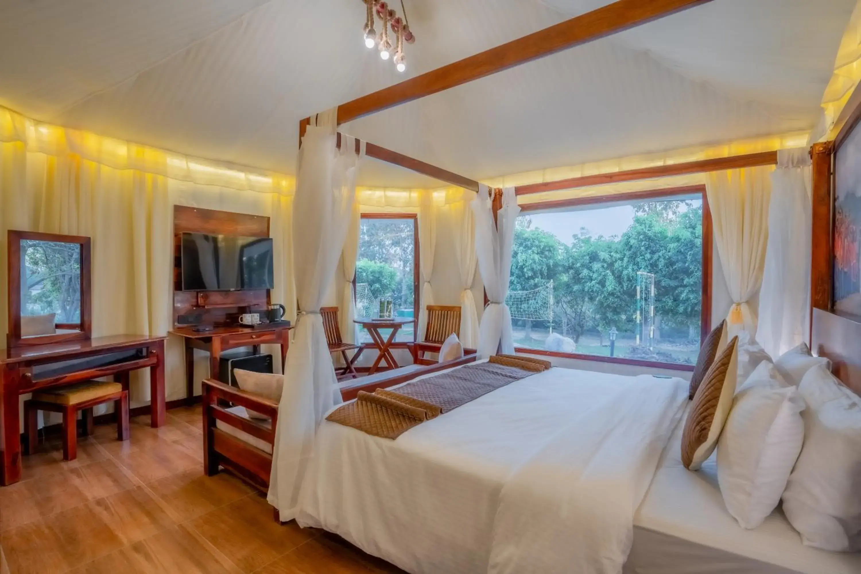 Tent - single occupancy in Click Resort Corbett Tiger Den Tent - single occupancy in Click Resort Corbett Tiger Den