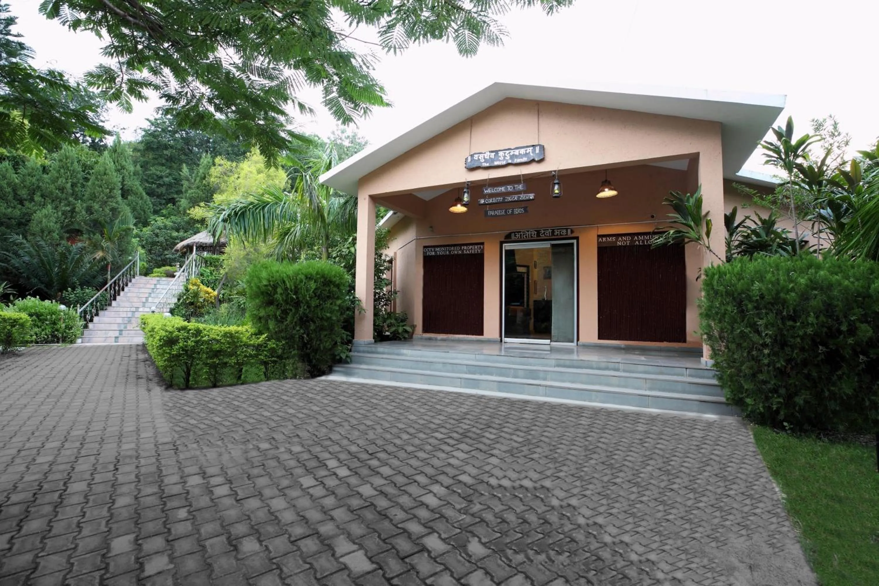 Facade/entrance in Click Resort Corbett Tiger Den