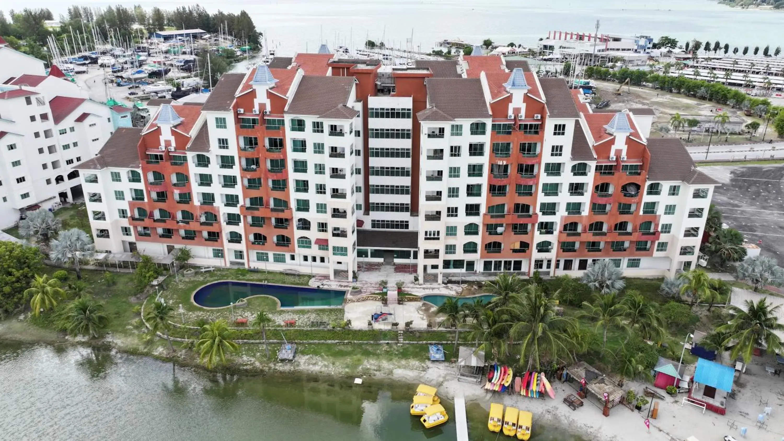 Property building in Seaside Retreat Homestay Pangkor Marina Lumut Property building in Seaside Retreat Homestay Pangkor Marina Lumut
